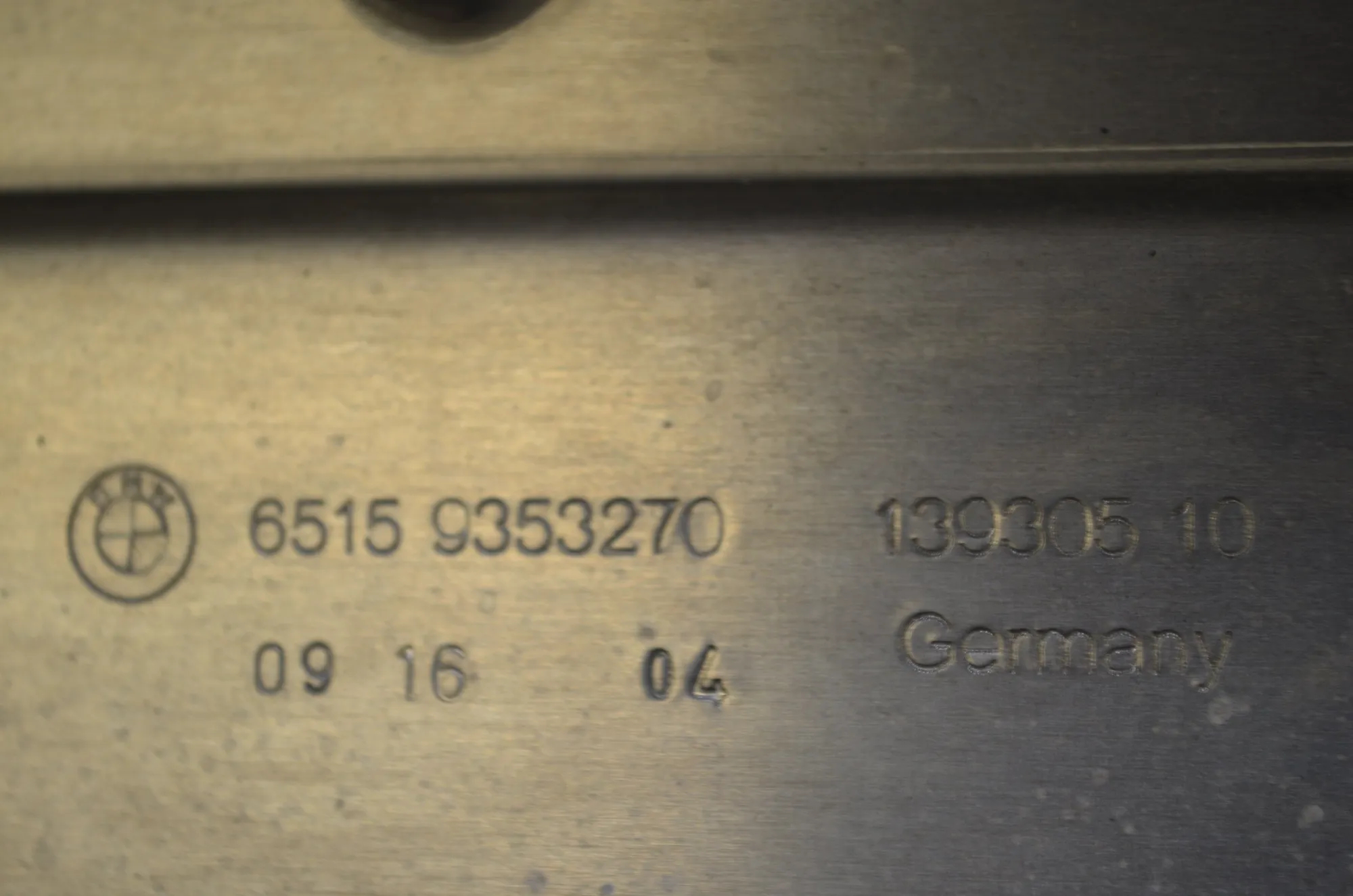 Bracket – OEM 9353270 · BMW 7 (G11, G12) 730 d, Ld 2016 – 5