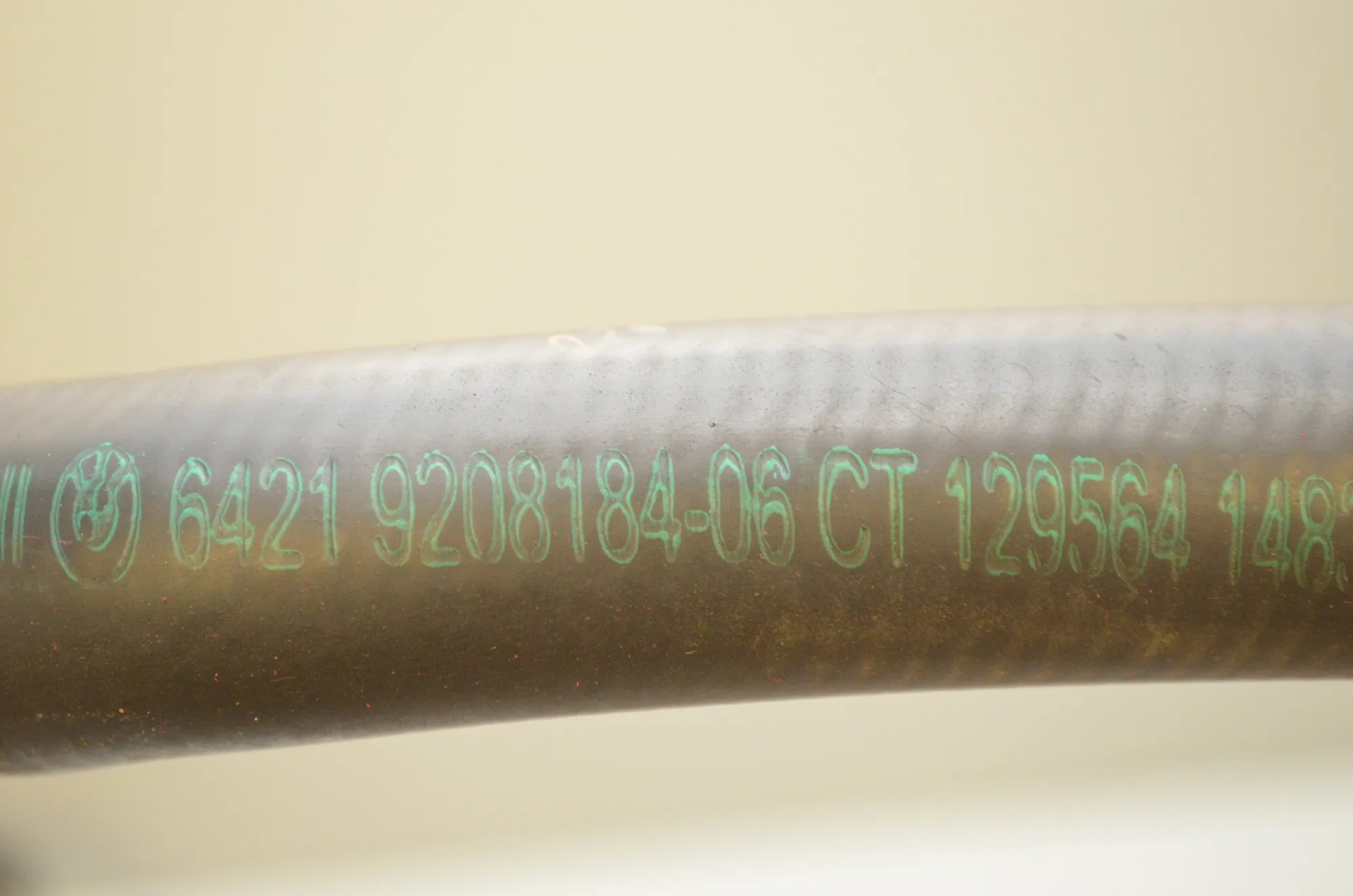 Coolant Hose Pipe – OEM 9208169 · BMW 2 Cabrio (F23) 220 i 2016 – 7