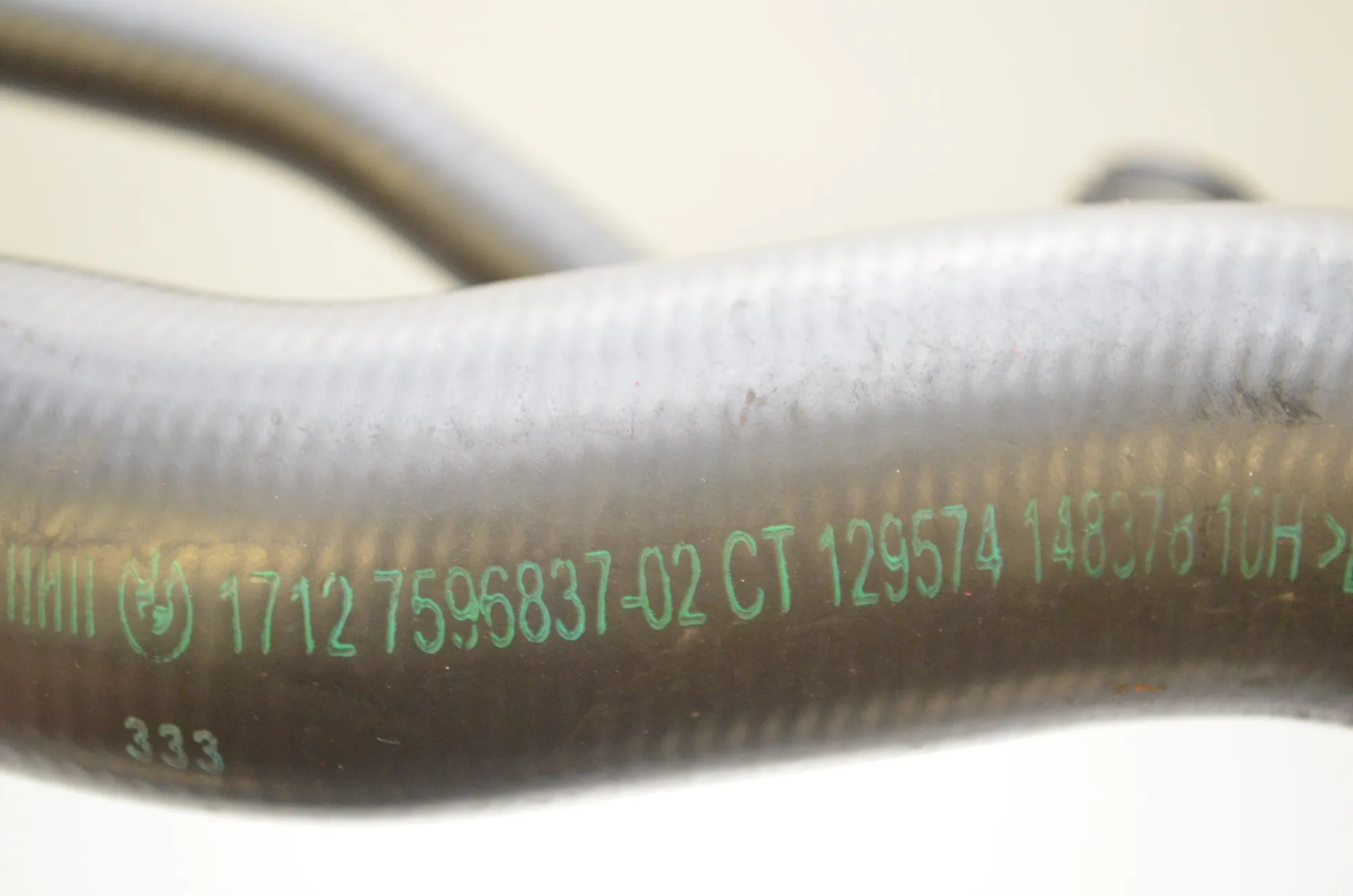 Coolant Hose Pipe – OEM 9208169 · BMW 2 Cabrio (F23) 220 i 2016 – 8
