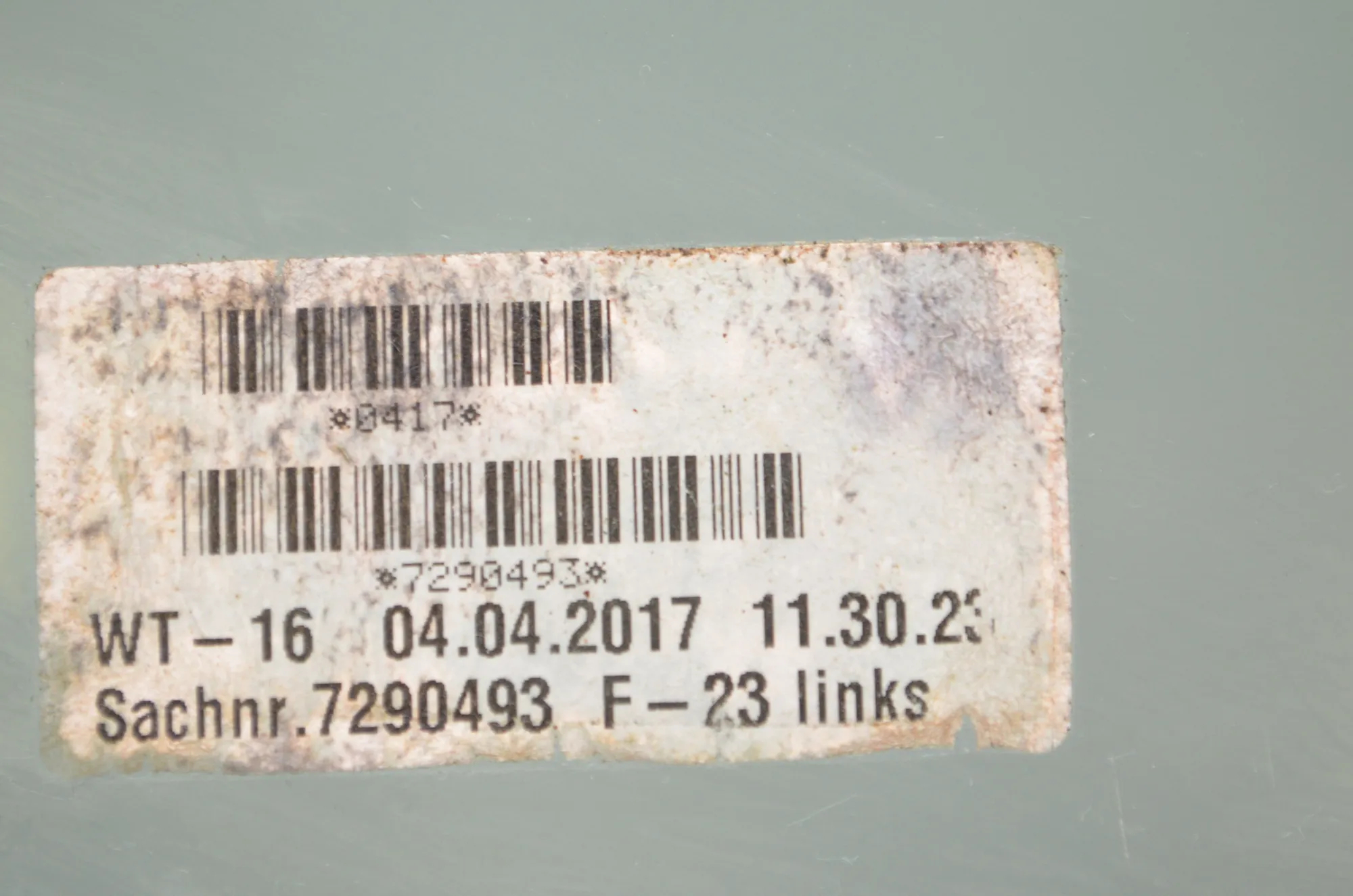 Rear Left Quarter Window – OEM 7290493 · BMW 2 Cabrio (F23) 220 i 2017 – 4