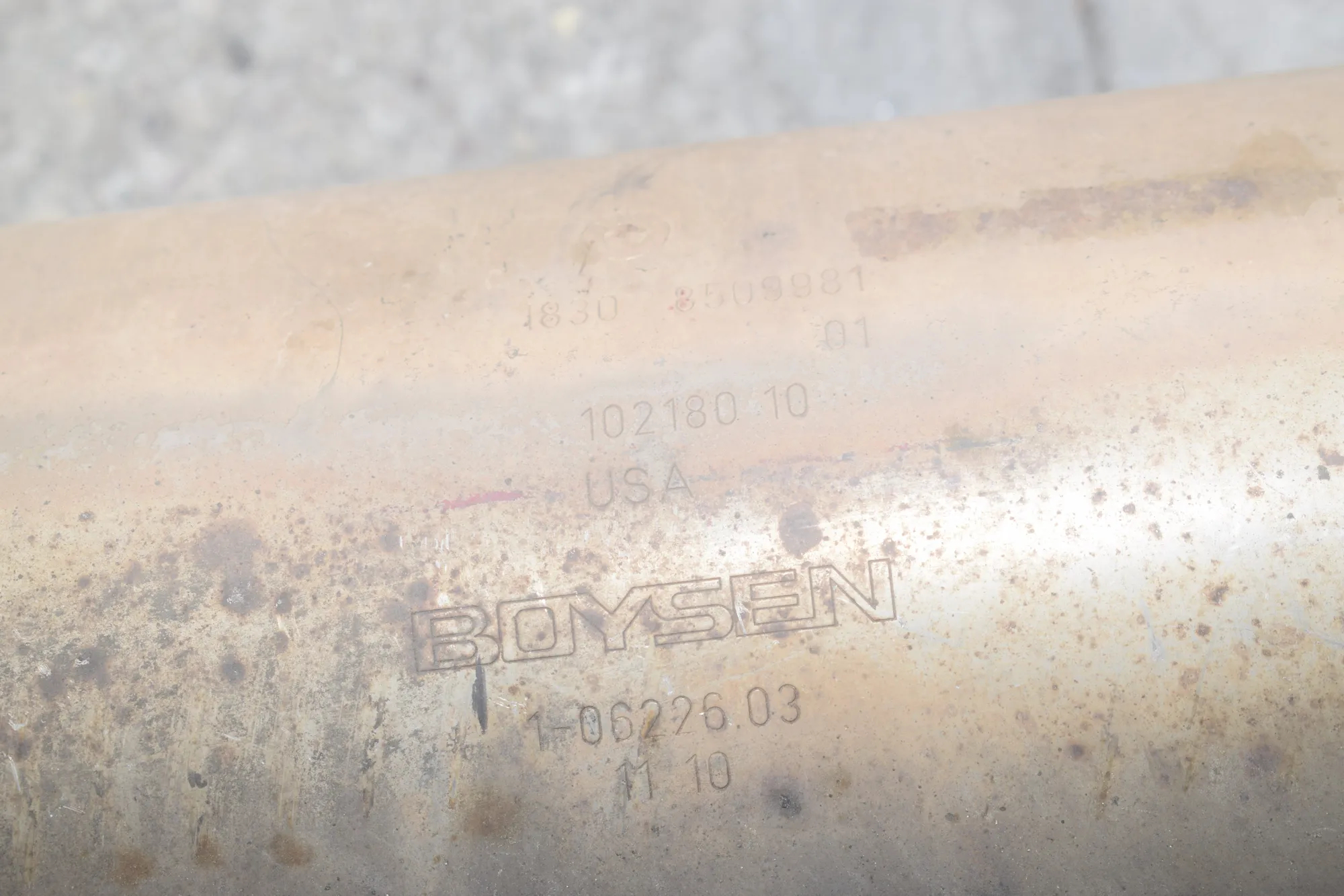 Exhaust – OEM 8509981 · BMW X5 (E70) xDrive 40 d 2010 – 4