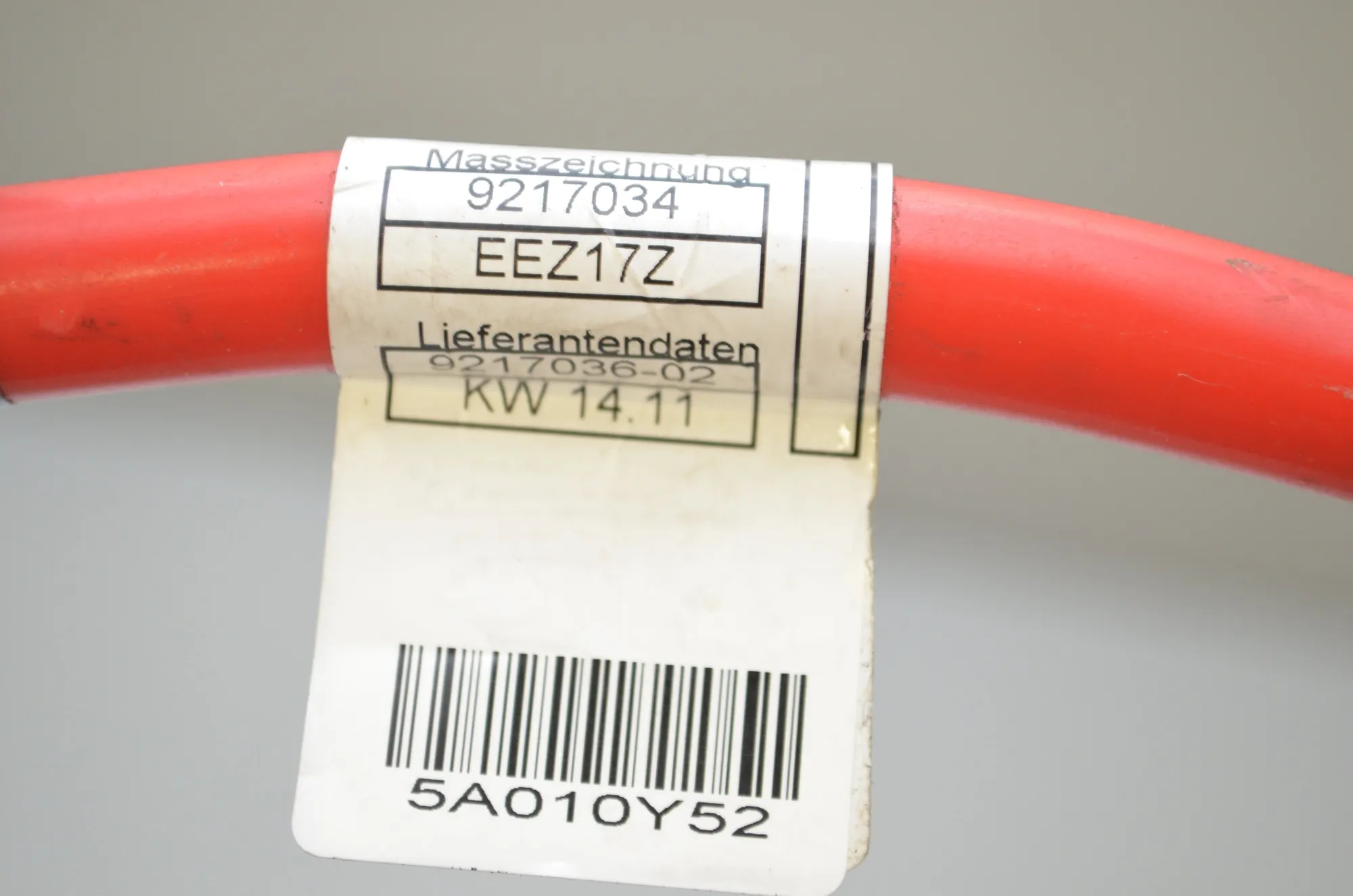 Positive Battery Cable – OEM 9217036 · BMW 5 Touring (F11) 530 d xDrive 2011 – 5