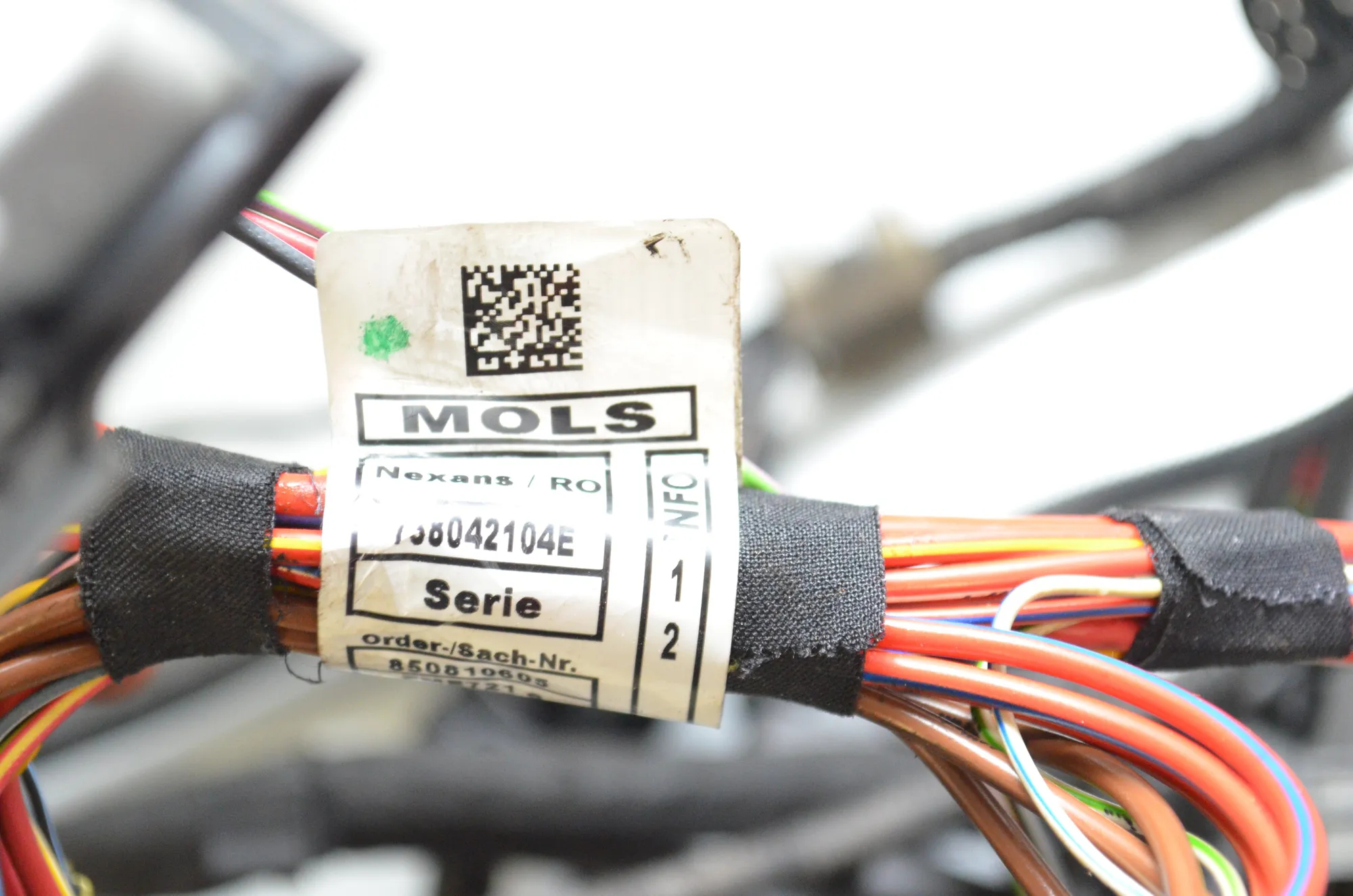 Engine Cable Harness – OEM 8508106 · BMW X6 (E71, E72) M 50 d 2013 – 5
