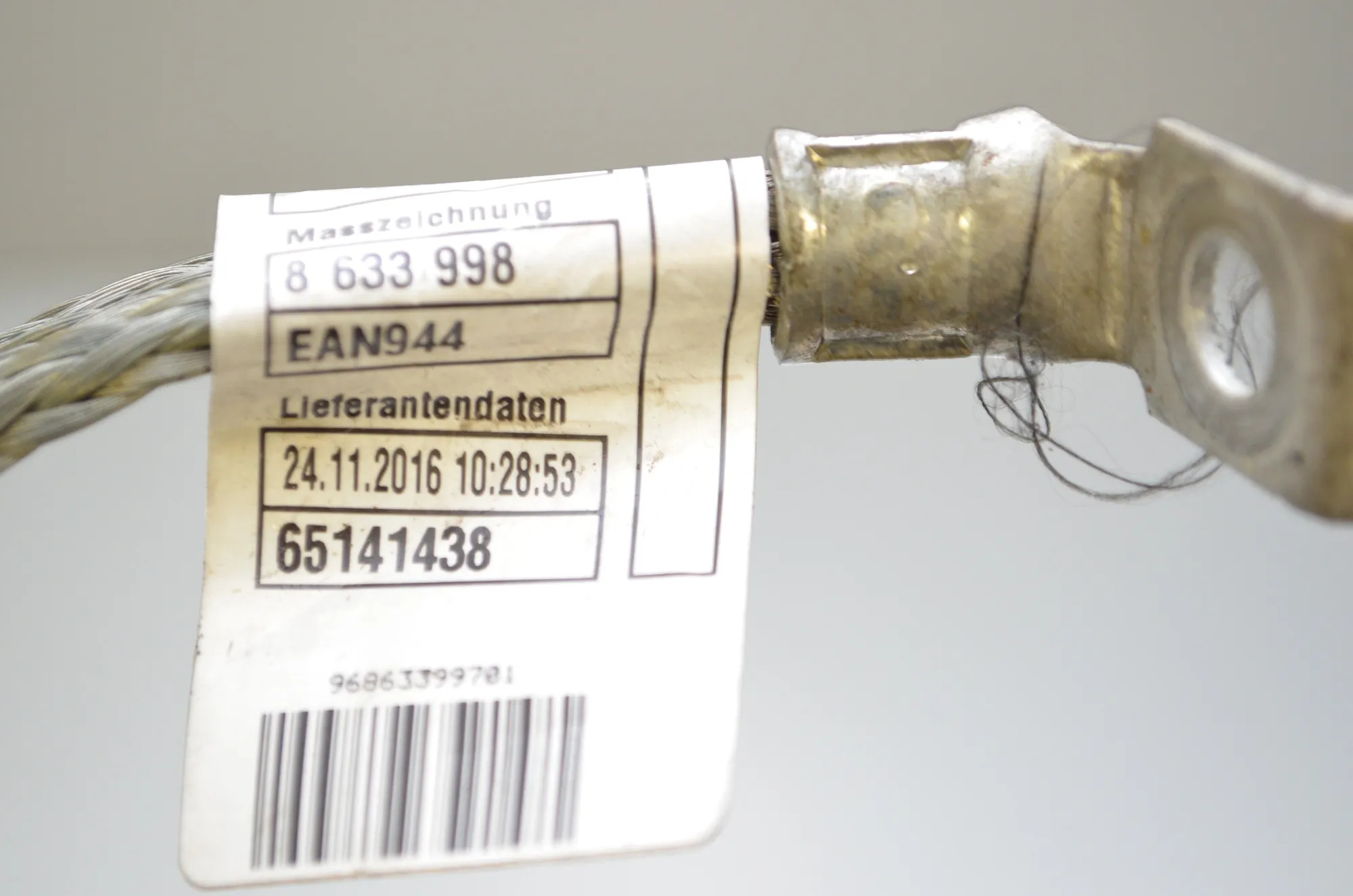 Other Wiring Loom – OEM 8633997 · BMW 7 (G11, G12) 730 d, Ld 2016 – 5