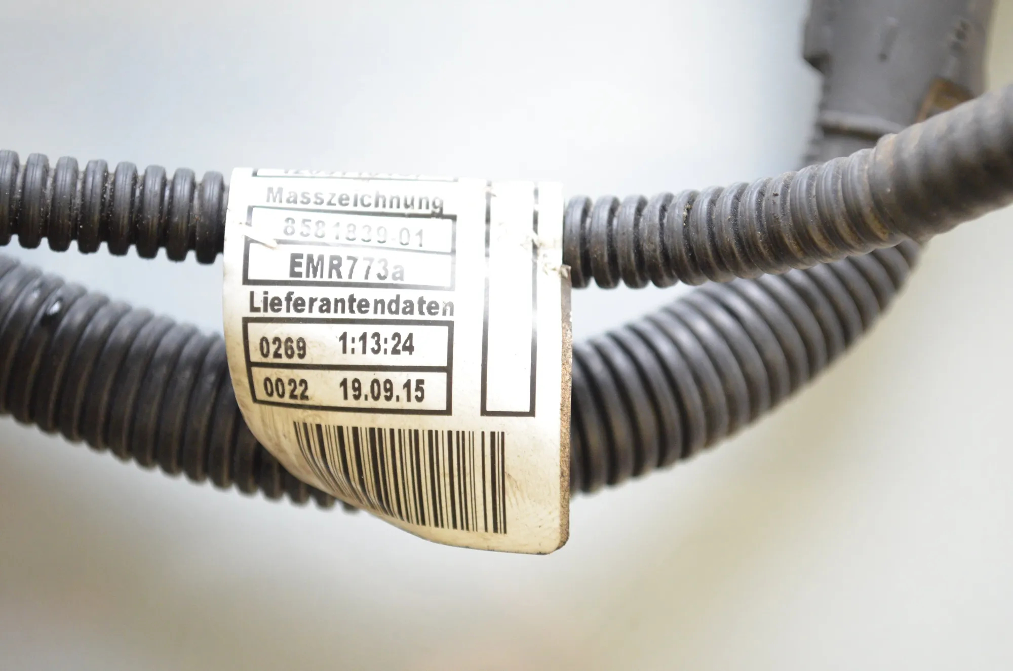 Engine Cable Harness – OEM 7550675 · BMW 5 Touring (F11) 530 d 2015 – 5