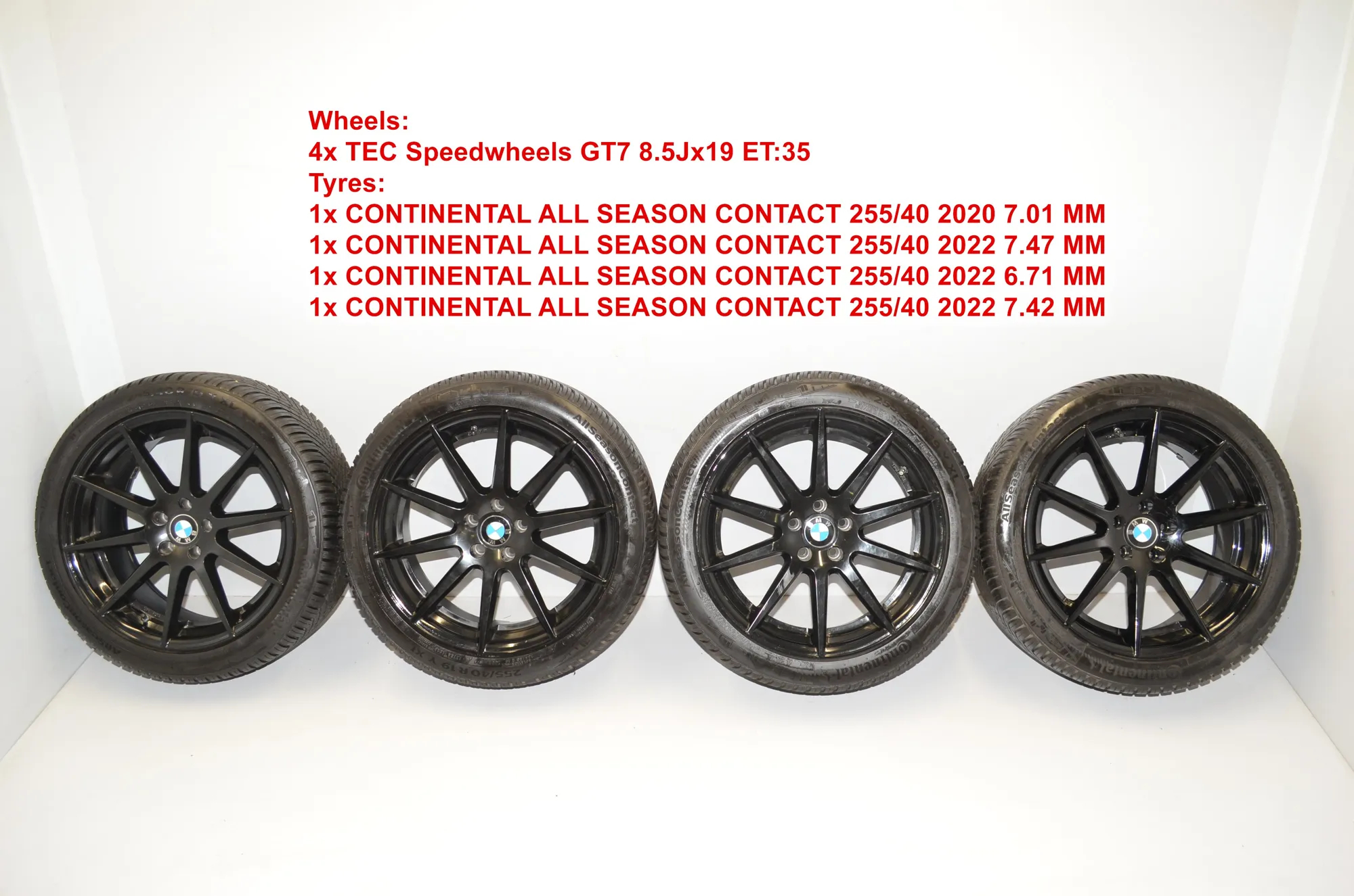 Alloy Wheel Set – OEM GT7-8519 · BMW i4 (G26) BMW i4 (G26) eDrive35 2023