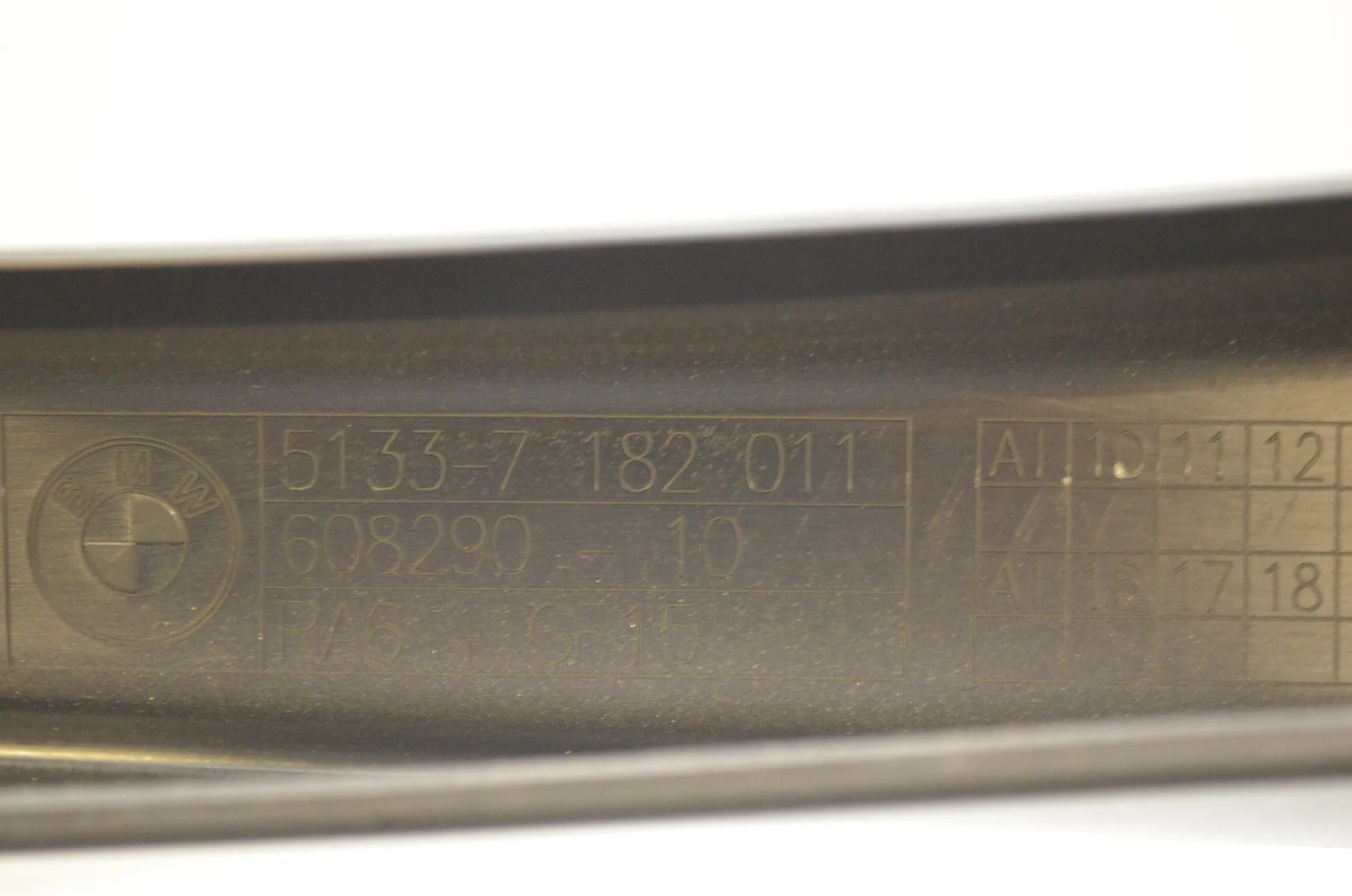 Front Left Door Panel Trim – OEM 7182011 · BMW 5 Touring (F11) 530 d 2015 – 4