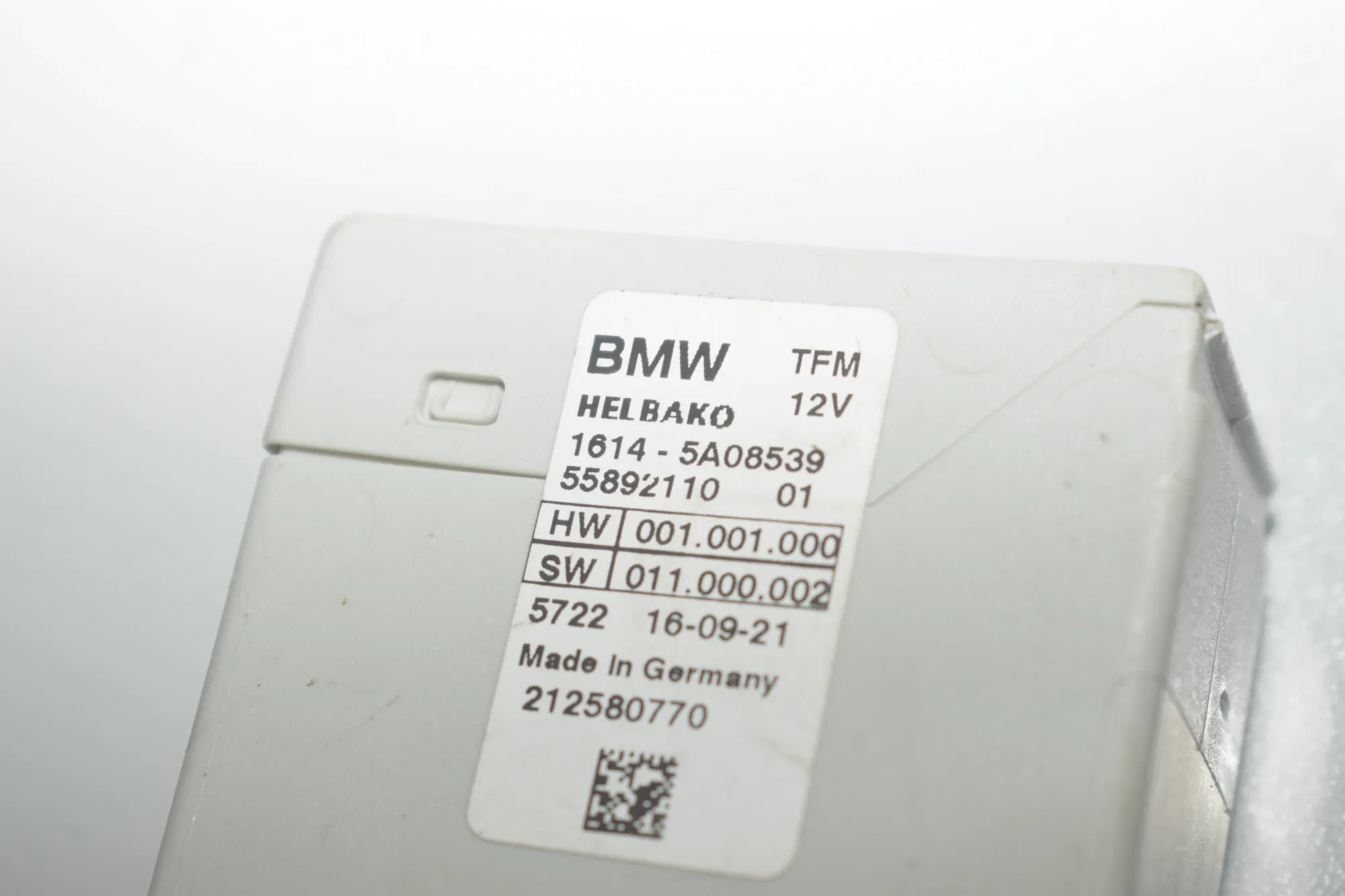 Fuel Injector Control Unit – OEM 5A08539 · BMW 3 Touring (G21) (2019 - -) 330 e Plug-in-Hybrid 2021 – 4