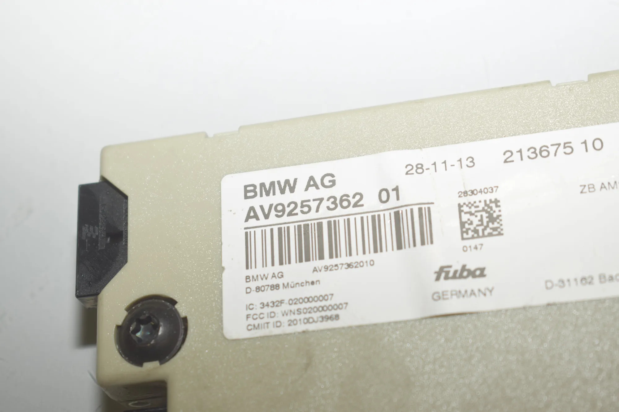 Antenna Amplifier – OEM 9257362 · BMW 6 Gran Coupe (F06) 650 i xDrive 2013 – 5