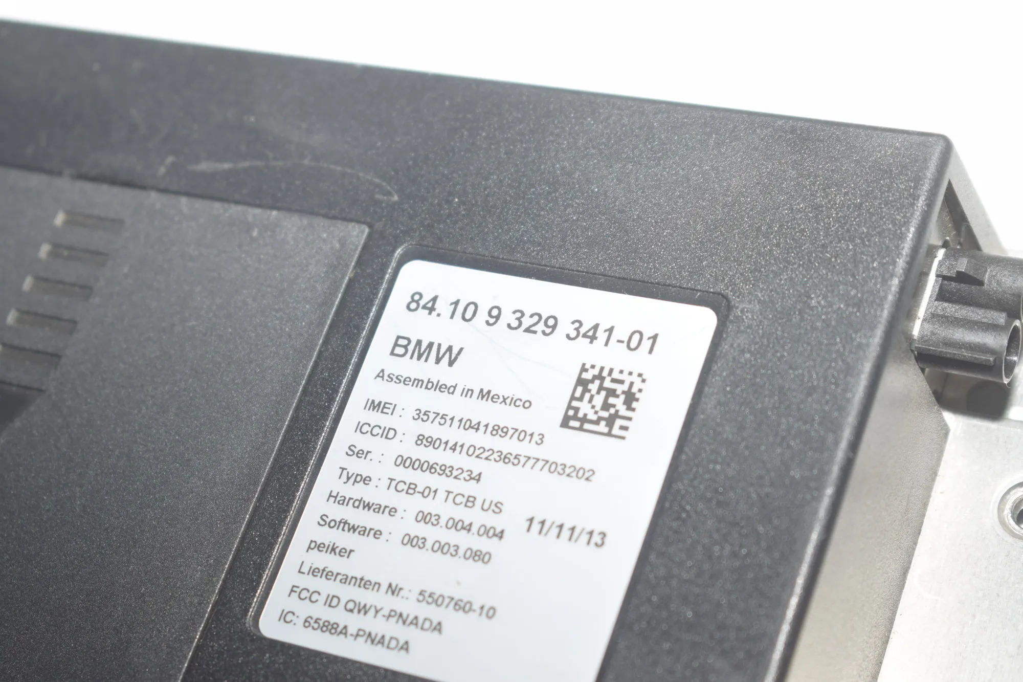 Bluetooth Control Unit – OEM 9329341 · BMW 6 Gran Coupe (F06) 650 i xDrive 2013 – 5