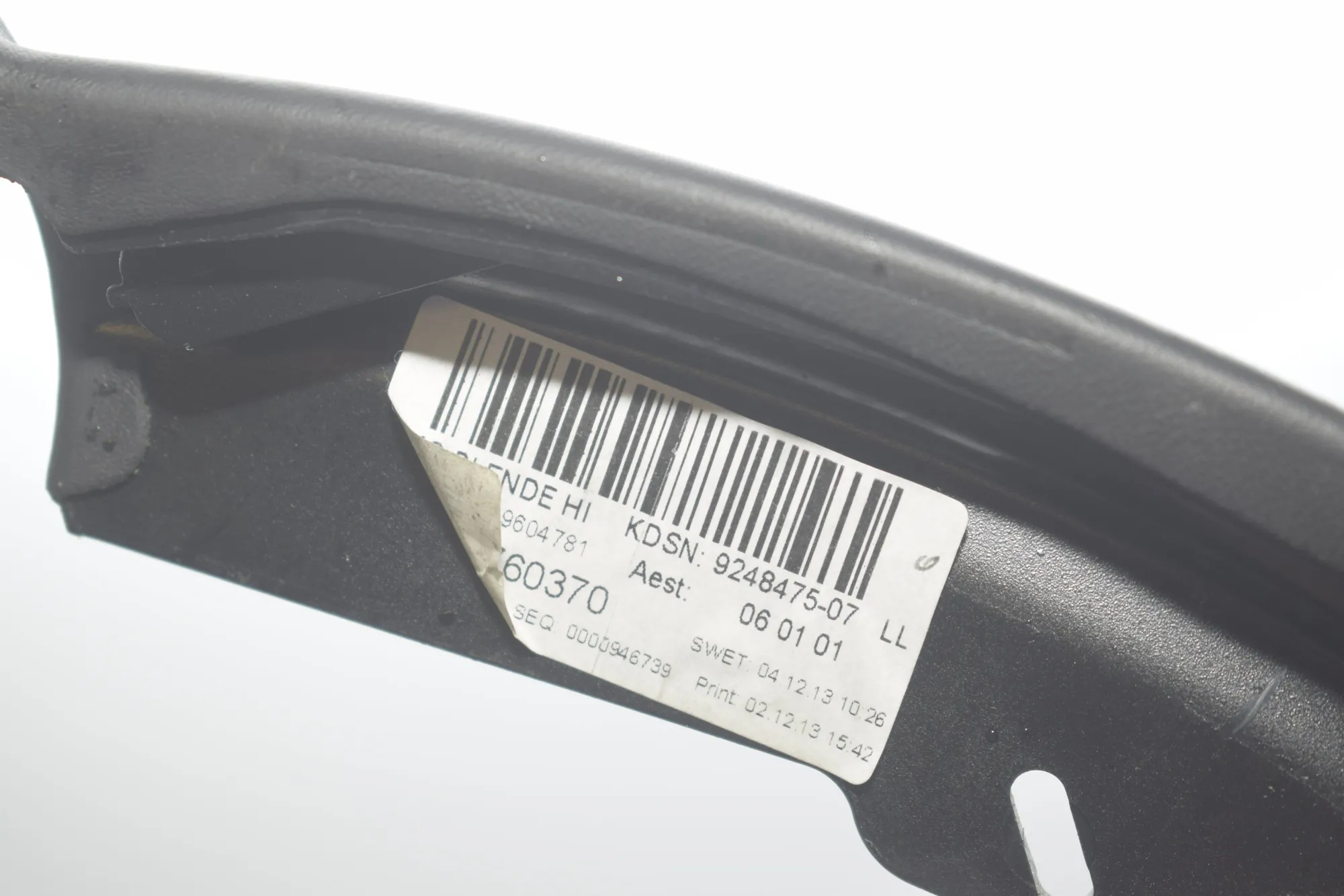 Center Console Trim – OEM 9248475 · BMW 6 Gran Coupe (F06) 650 i xDrive 2013 – 5