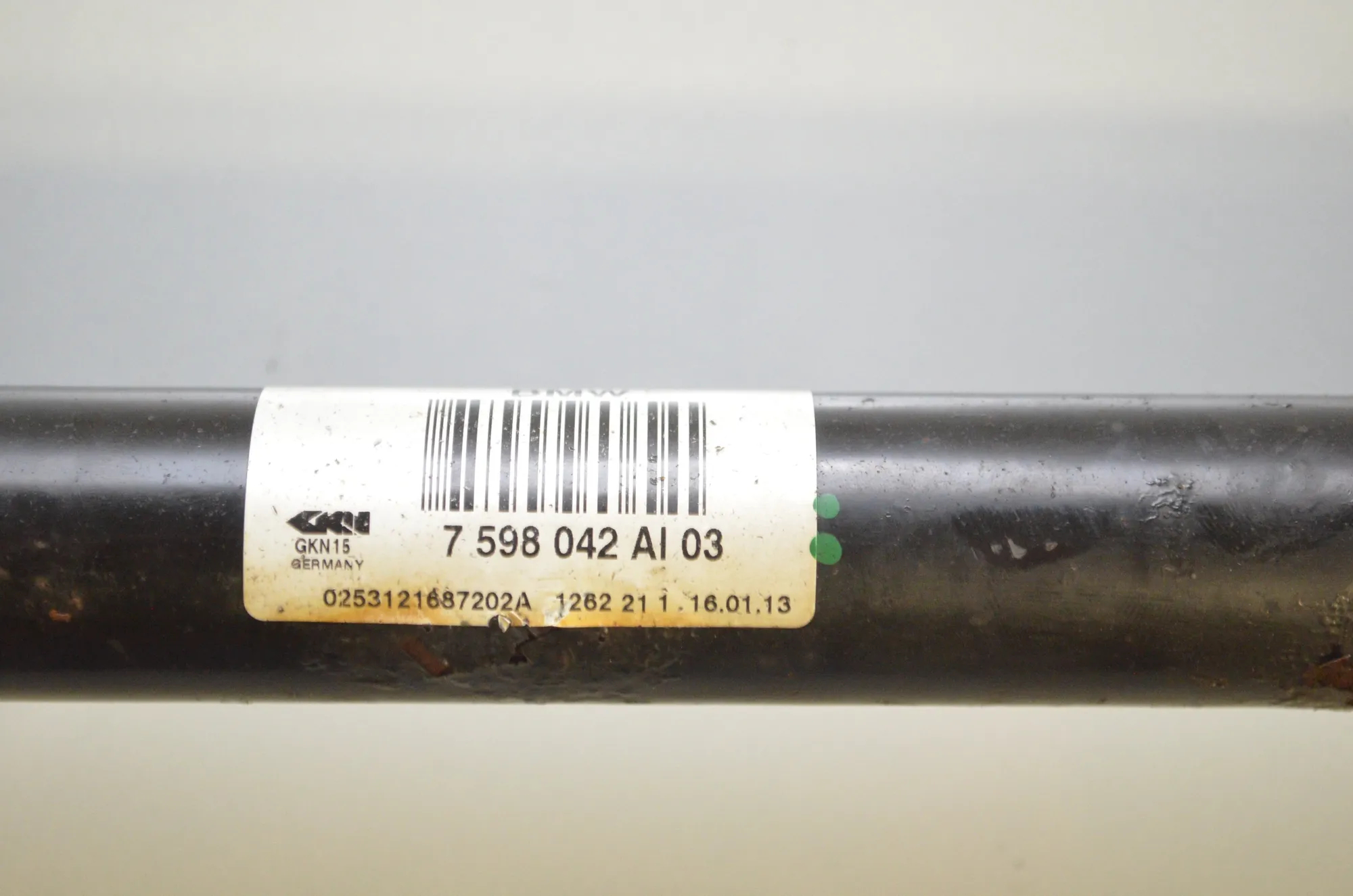 Rear Right Driveshaft – OEM 7598042 · BMW X3 (F25) xDrive 20 d 2013 – 4