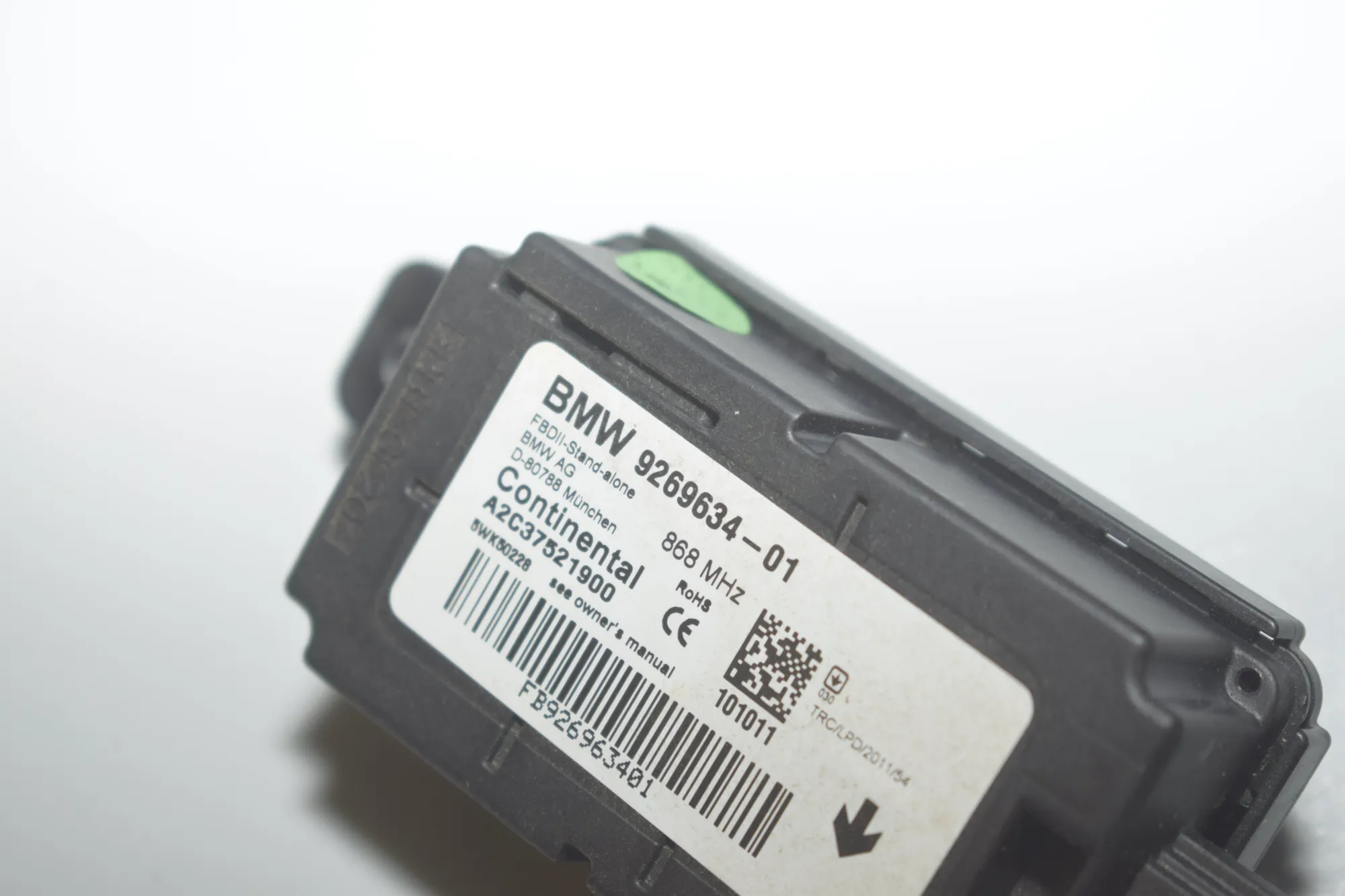 Alarm Signal Control Unit – OEM 9269634 · BMW 3 (F30, F80) 320 d 2012 – 4