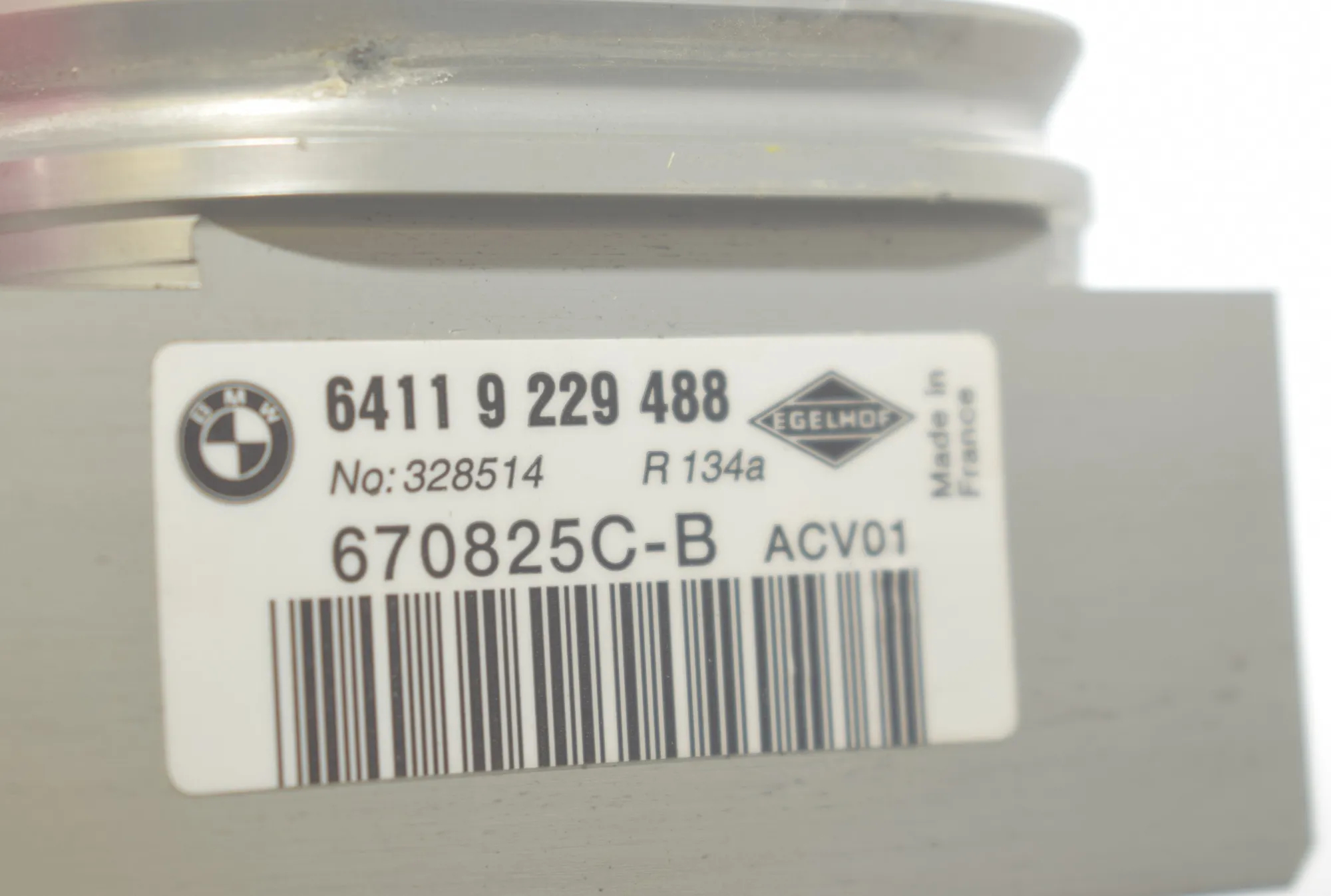 A/C Conditioner Expansion Valve – OEM 9229488 · BMW 3 (F30, F80) 320 d 2012 – 5