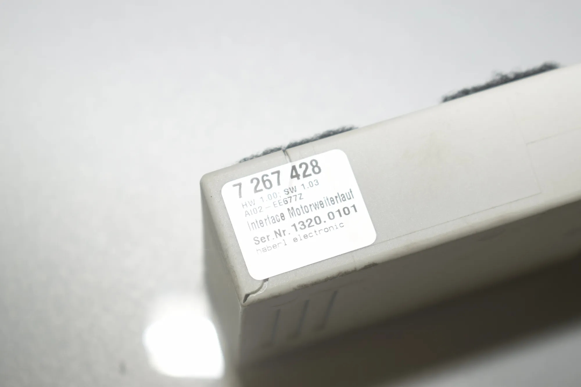 Other Control Units – OEM 7267428 · BMW X3 (F25) xDrive 20 d 2013 – 4
