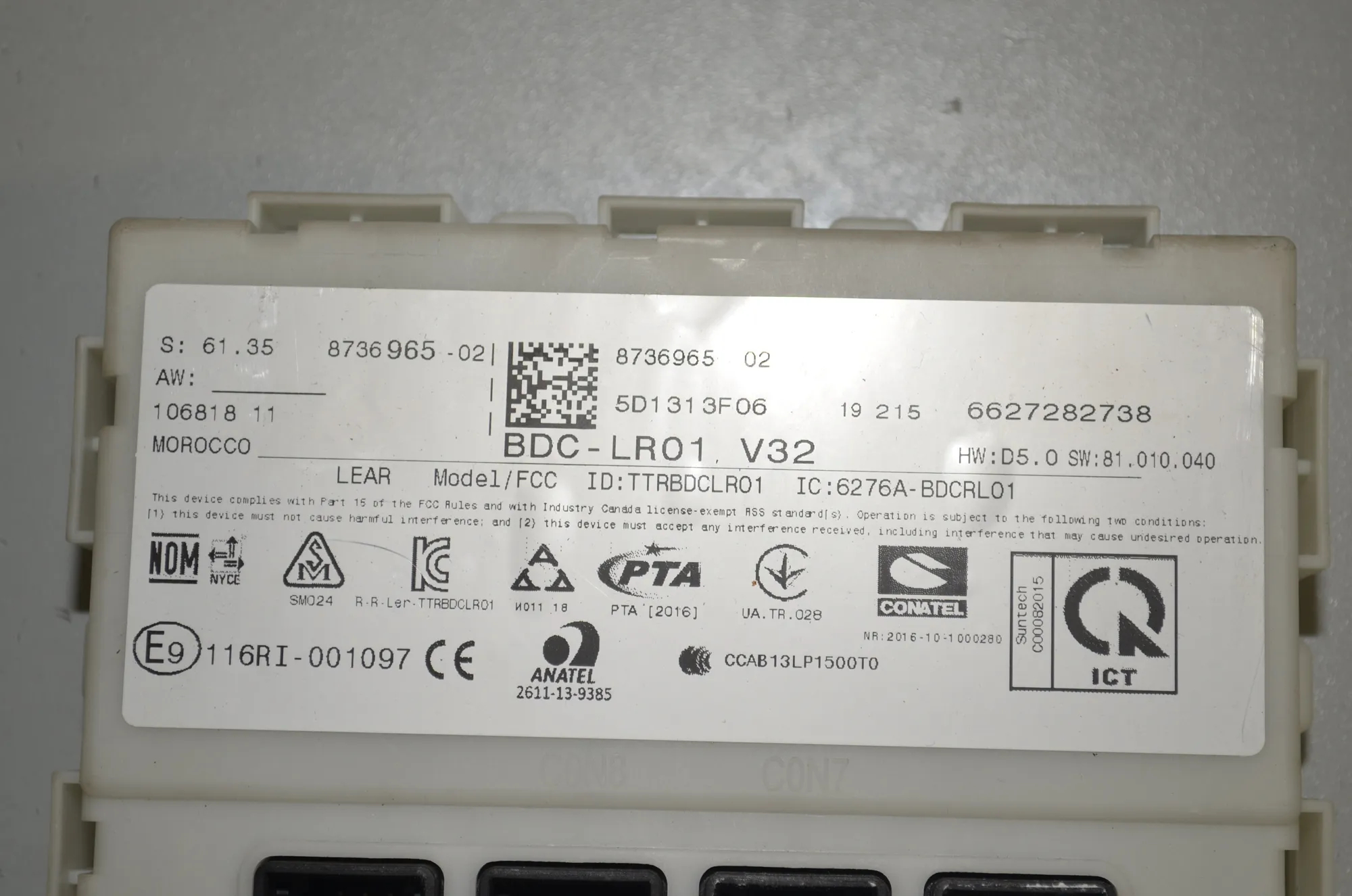 Engine Ignition ECU Set – OEM 9456560 · BMW i3 (I01) Electric 2019 – 6