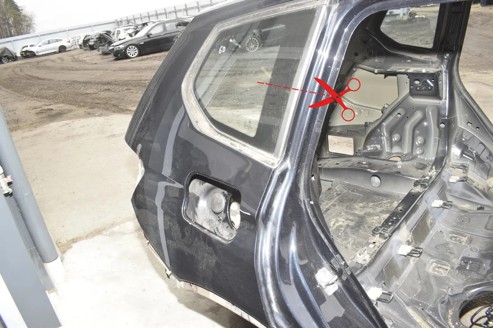 Rear Right Quarter Panel · BMW X3 (F25) xDrive 20 d 2012