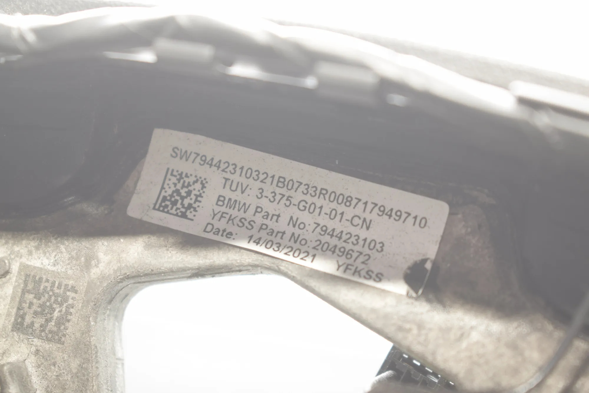 Steering Wheel – OEM 7944231 · BMW iX3 (G08) BMW iX3 (G08) Electric (286 HP) 2020 – 6