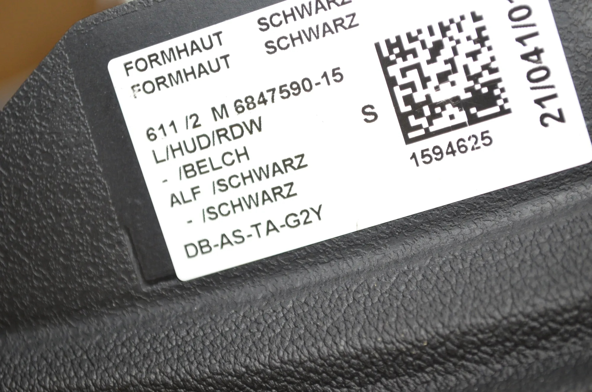 Dashboard – OEM 6847590 · BMW 3 (G20, G28) (2018 - -) 330 e 2021 – 5