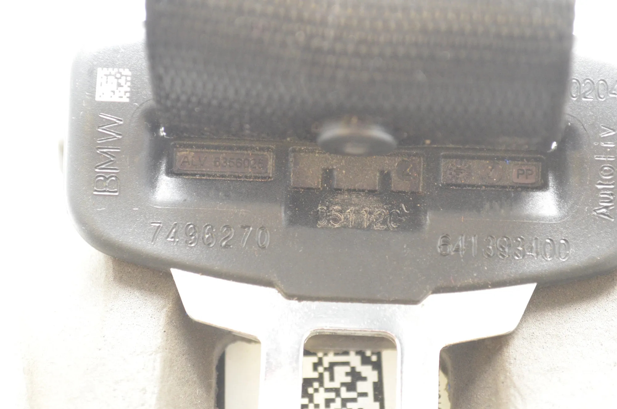 Rear Left Seatbelt – OEM 7496270 · BMW 3 Touring (G21) (2019 - -) 318 d 2020 – 4