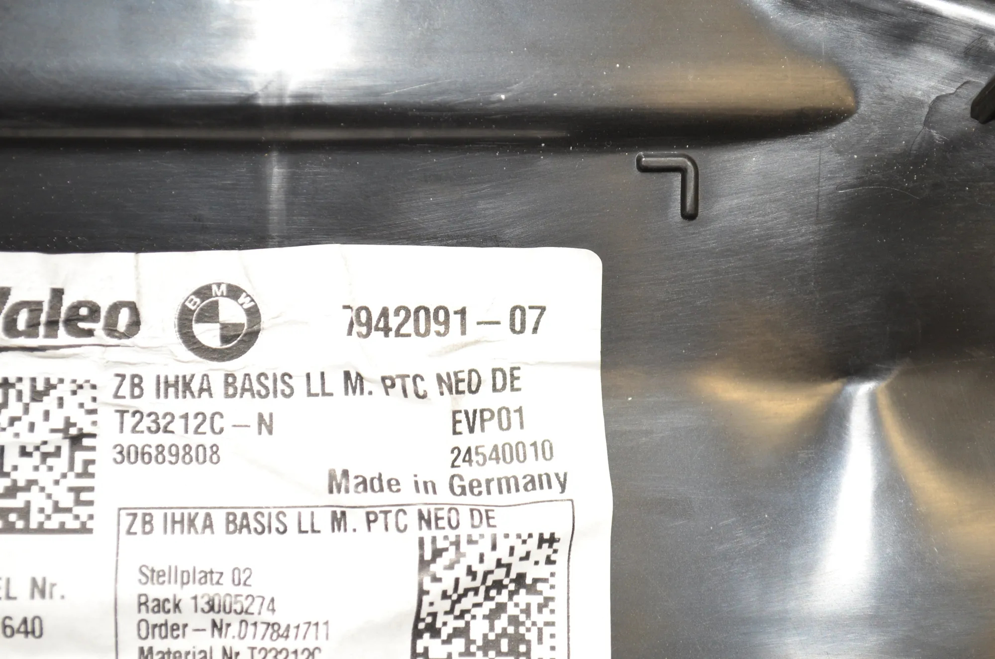 Interior Heater – OEM 7942091 · BMW 3 Touring (G21) (2019 - -) 318 d 2020 – 4