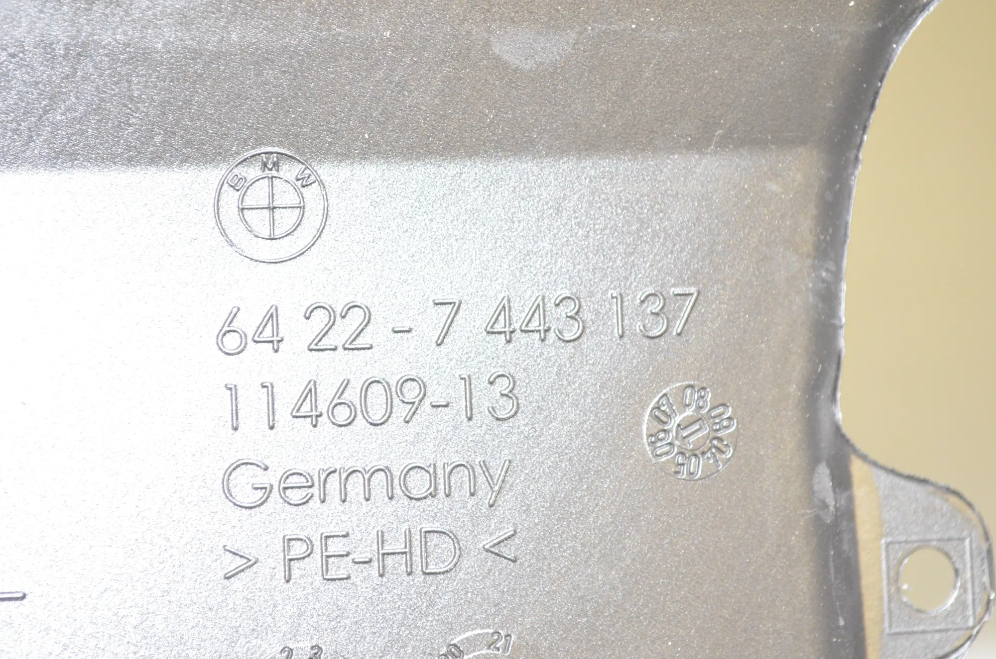 Interior Air Duct Channel – OEM 7443137 · BMW 3 Touring (G21) (2019 - -) 318 d 2020 – 4