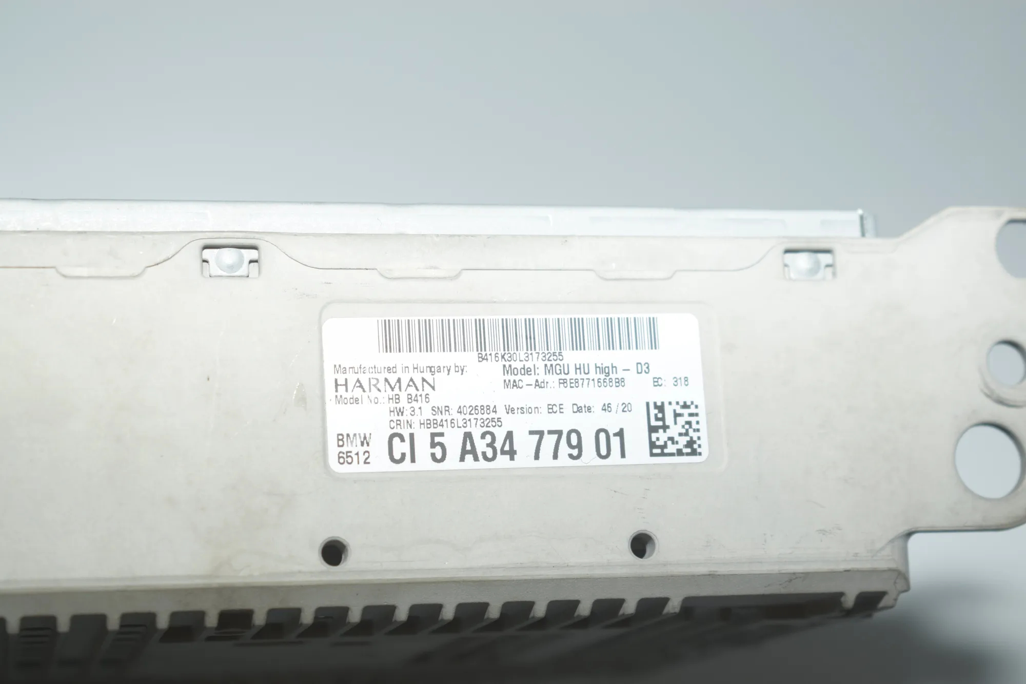 Navigation System – OEM 9841821 · BMW 3 Touring (G21) (2019 - -) 318 d 2020 – 16
