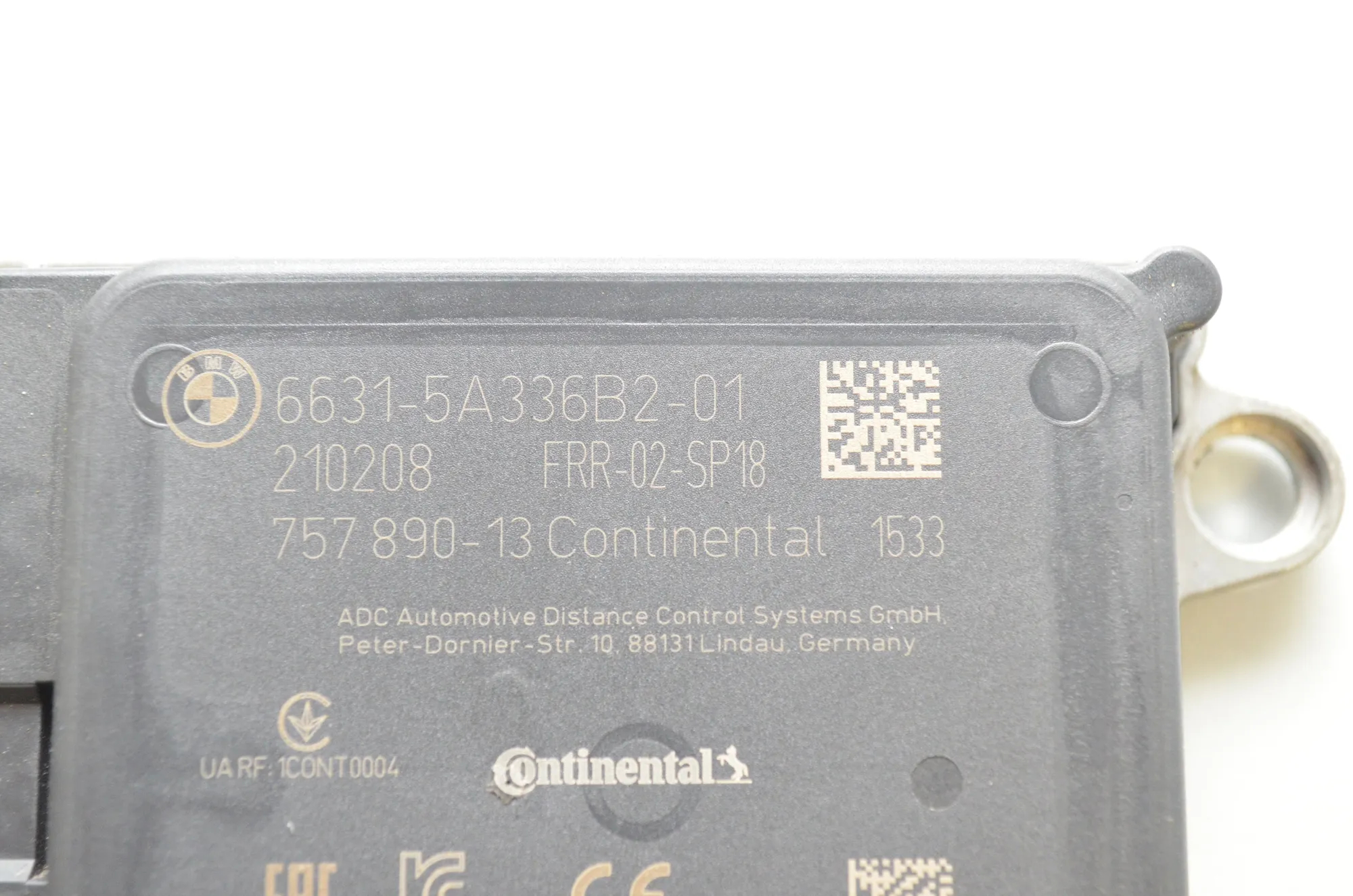 Distance Radar Sensor – OEM 5A19AB7 · BMW 3 (G20, G28) (2018 - -) 330 e 2021 – 7