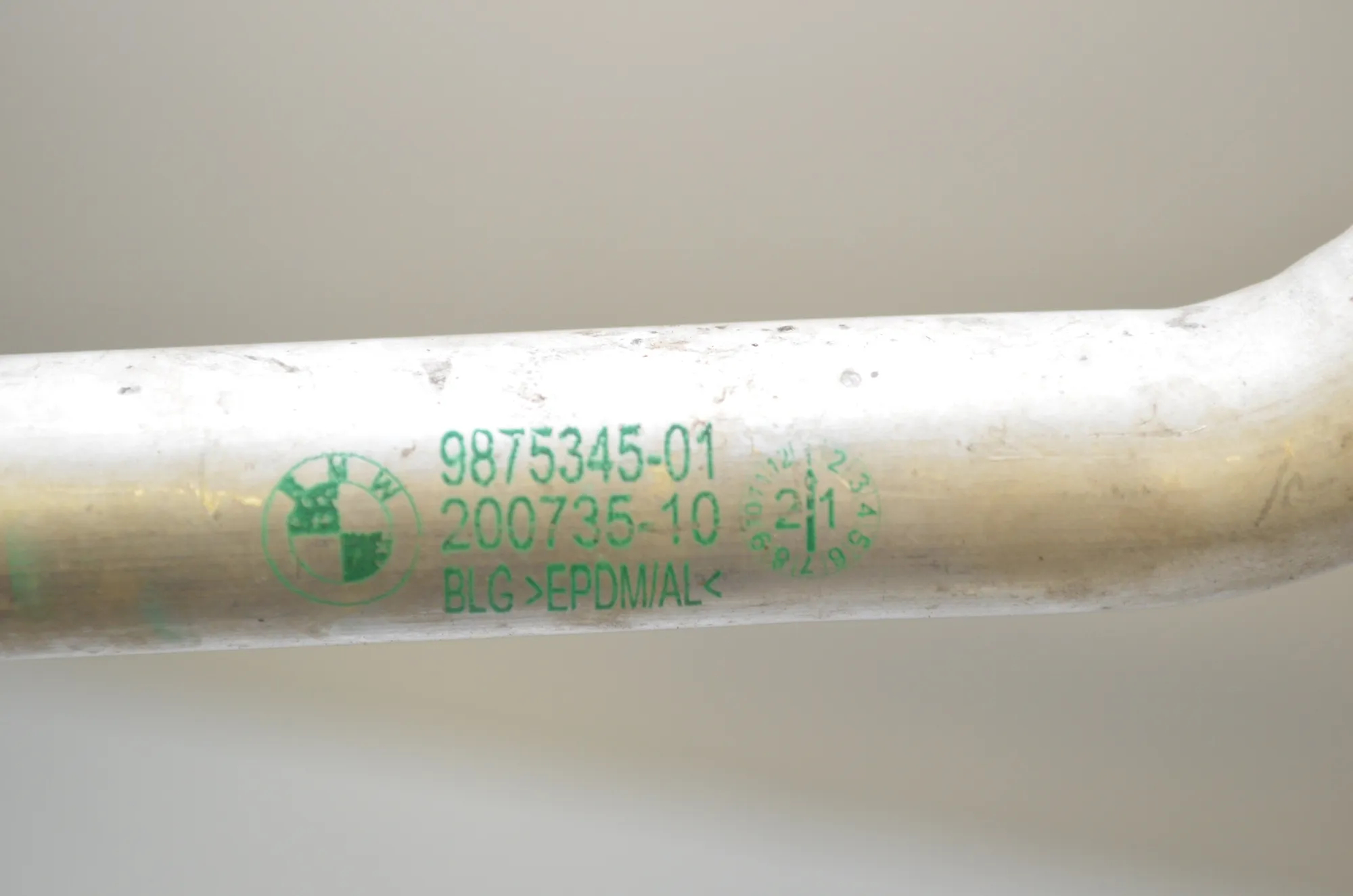 A/C Air Con Hose Pipe – OEM 9875345 · BMW 3 (G20, G28) (2018 - -) 330 e 2021 – 4