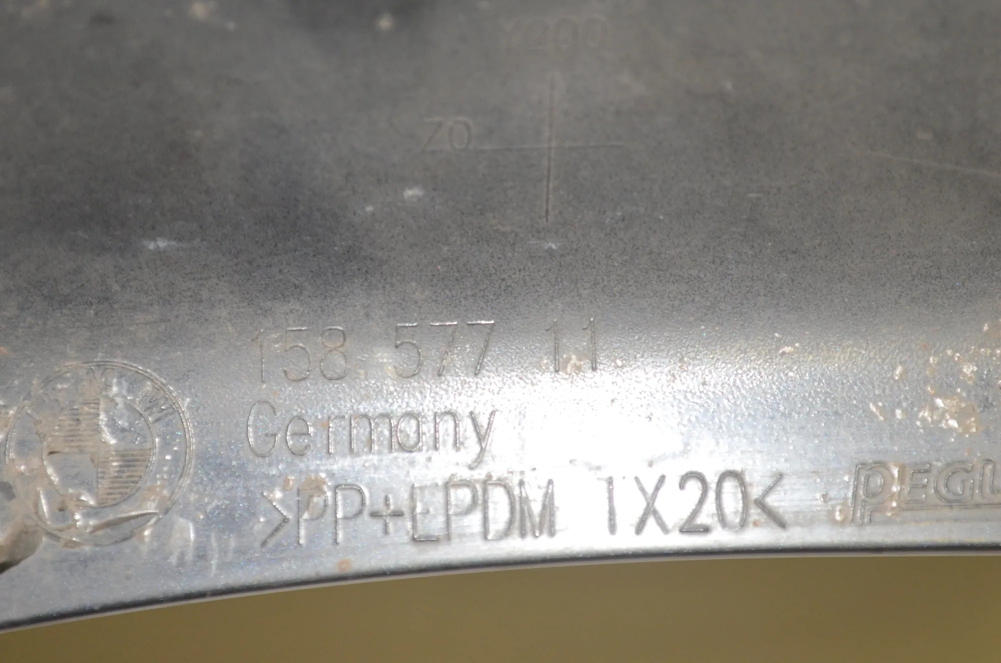 Rear Bumper Lower Diffuser – OEM 158577 · BMW 3 (F30, F80) 330 d 2013 – 5