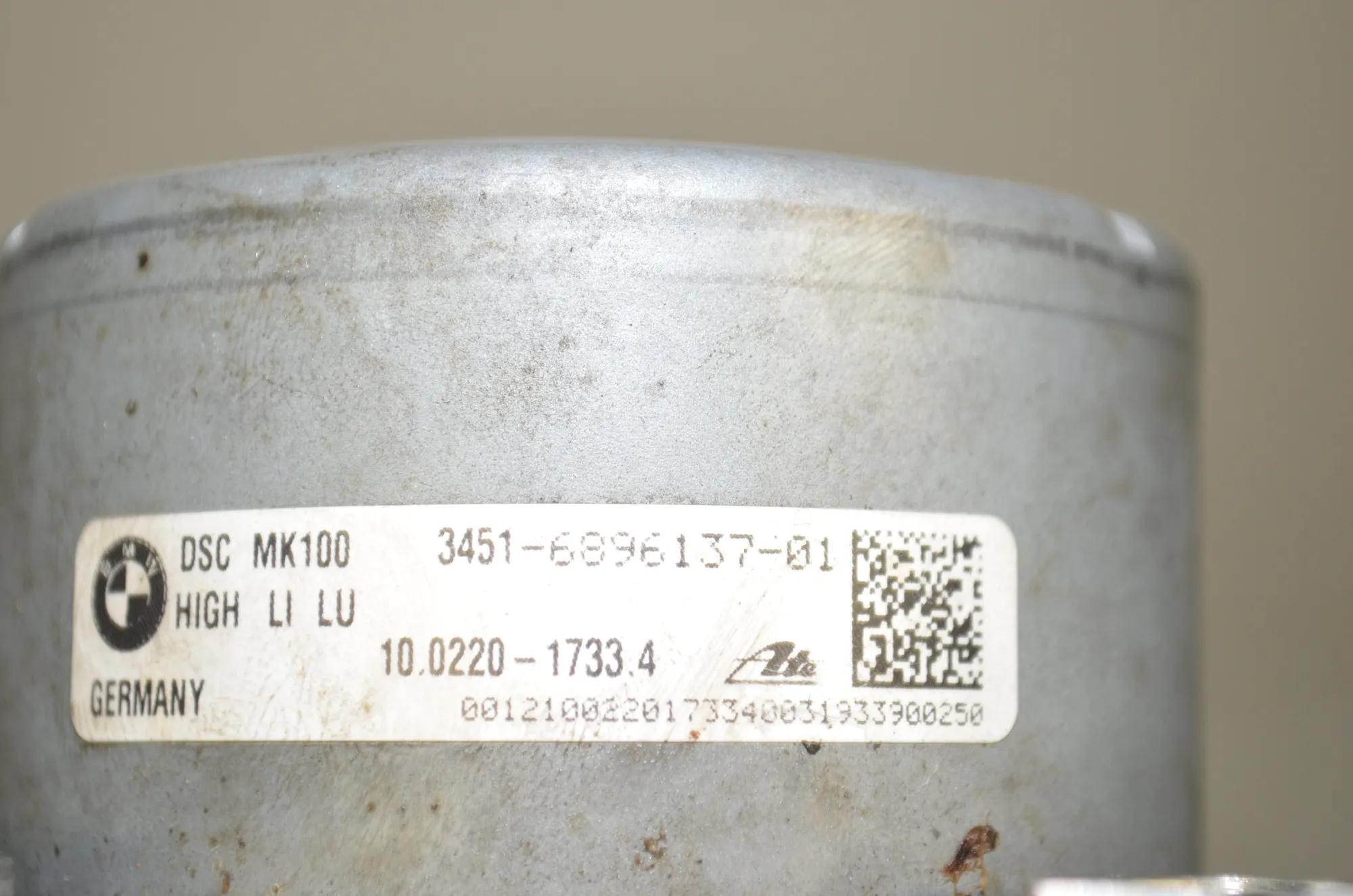 ABS Pump – OEM 6896137 · BMW i3 (I01) Electric 2019 – 4