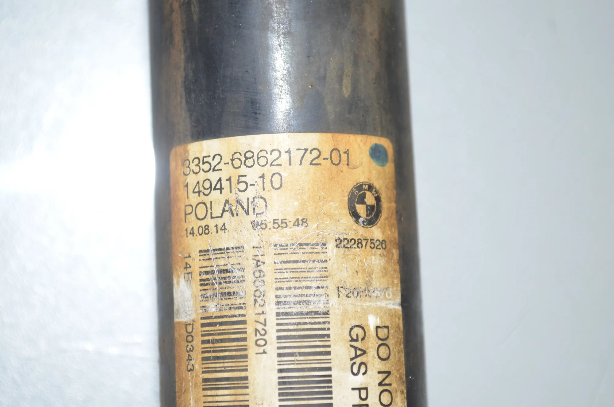 Rear Right Shock Absorber – OEM 6862172 · BMW 2 Coupe (F22, F87) 220 i 2014 – 4