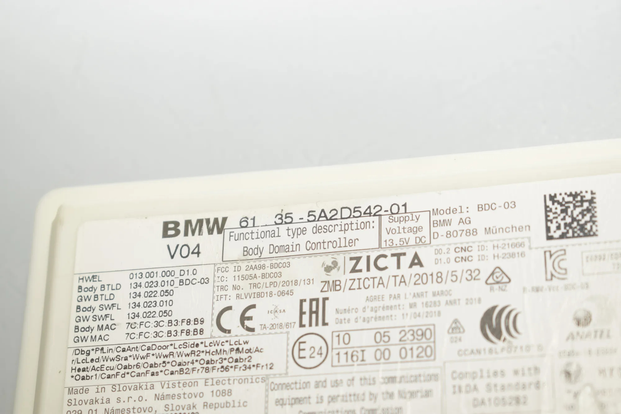 Engine Ignition ECU Set – OEM 5A2D542 · BMW 1 (F40) (2019 - -) (F40)118d 2020 – 12