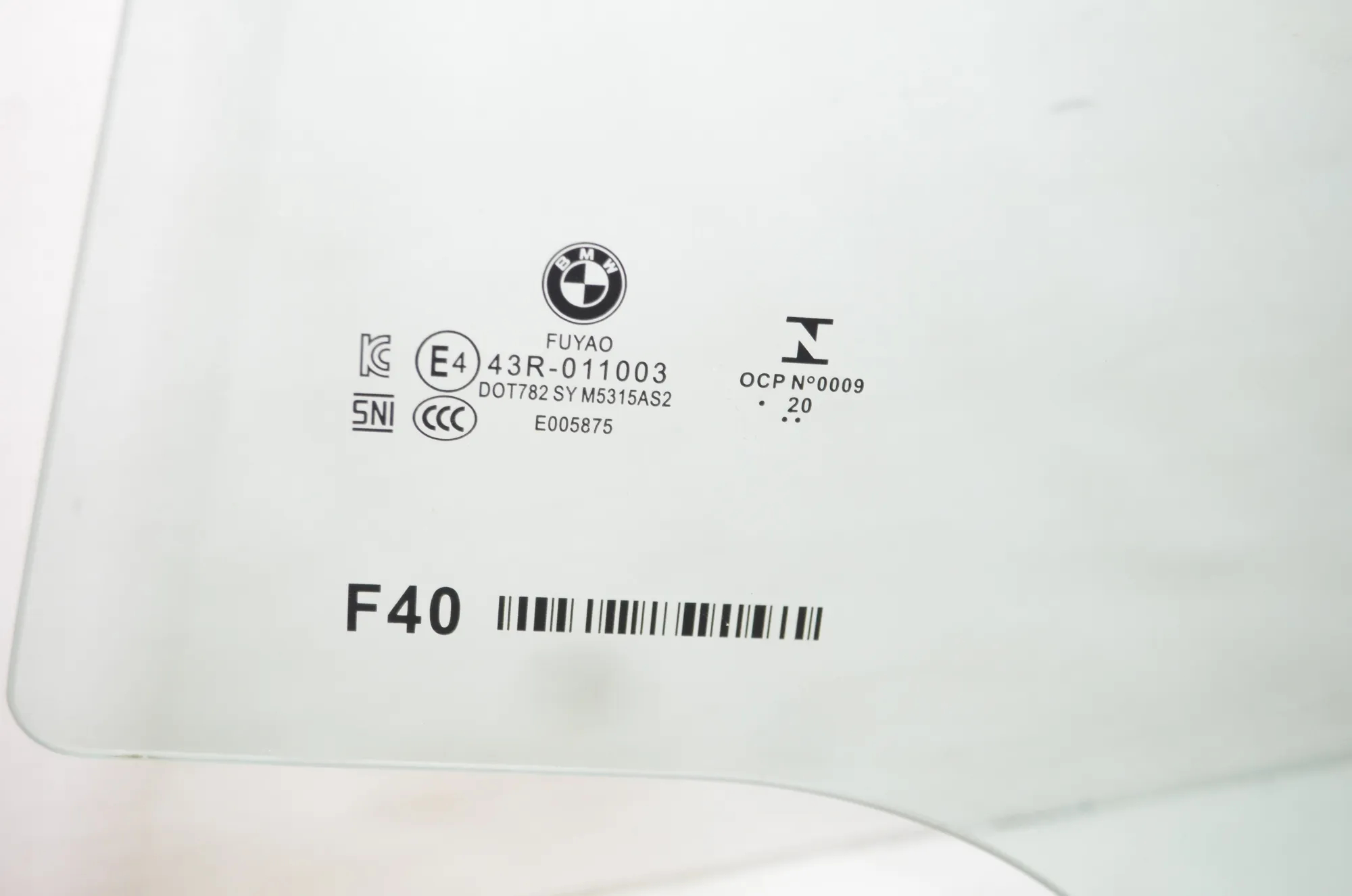 Rear Left Door Window – OEM 7448061 · BMW 1 (F40) (2019 - -) (F40)118d 2020 – 4
