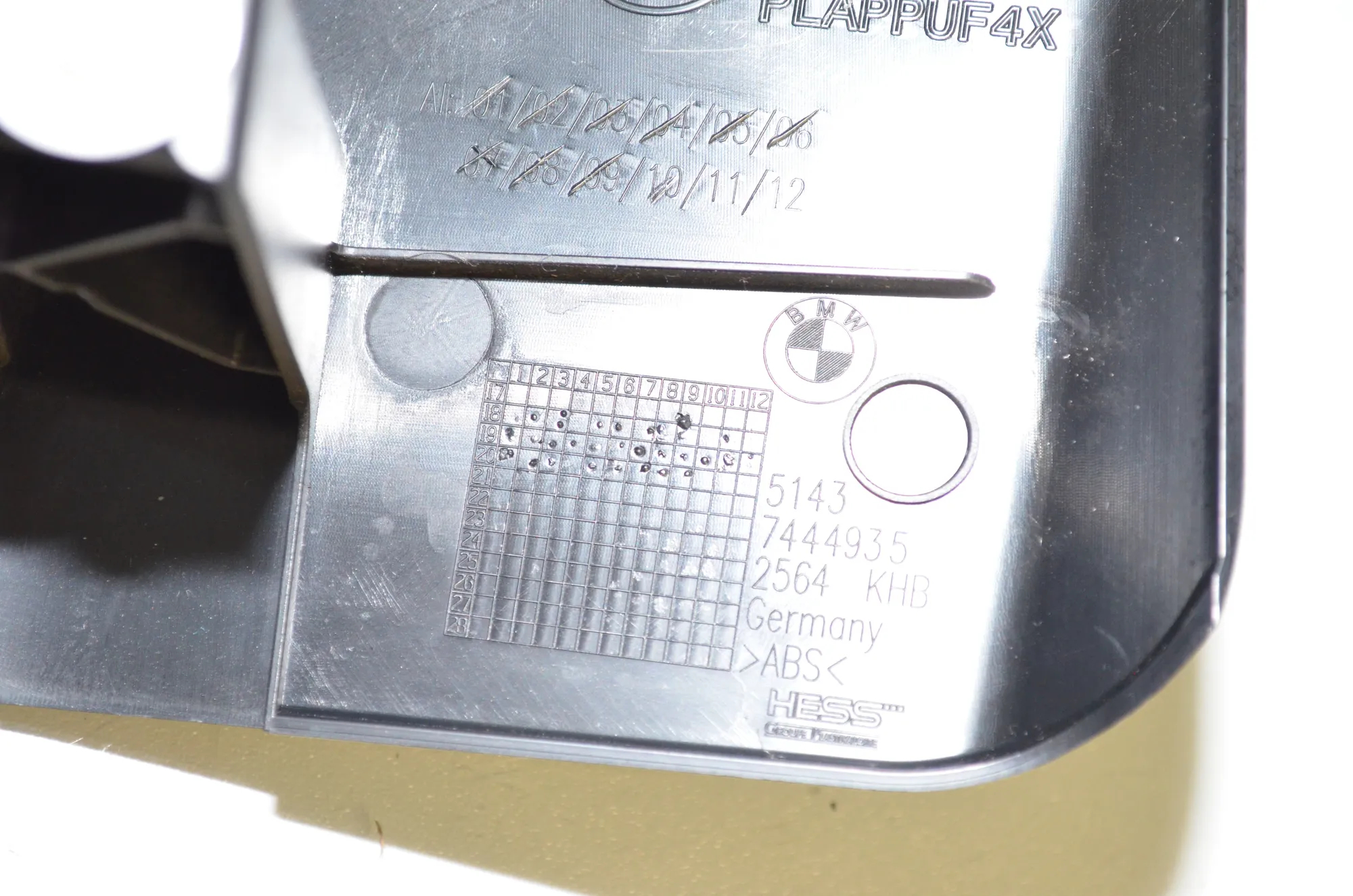 Other Interior Parts – OEM 7444935 · BMW 1 (F40) (2019 - -) (F40)118d 2020 – 4
