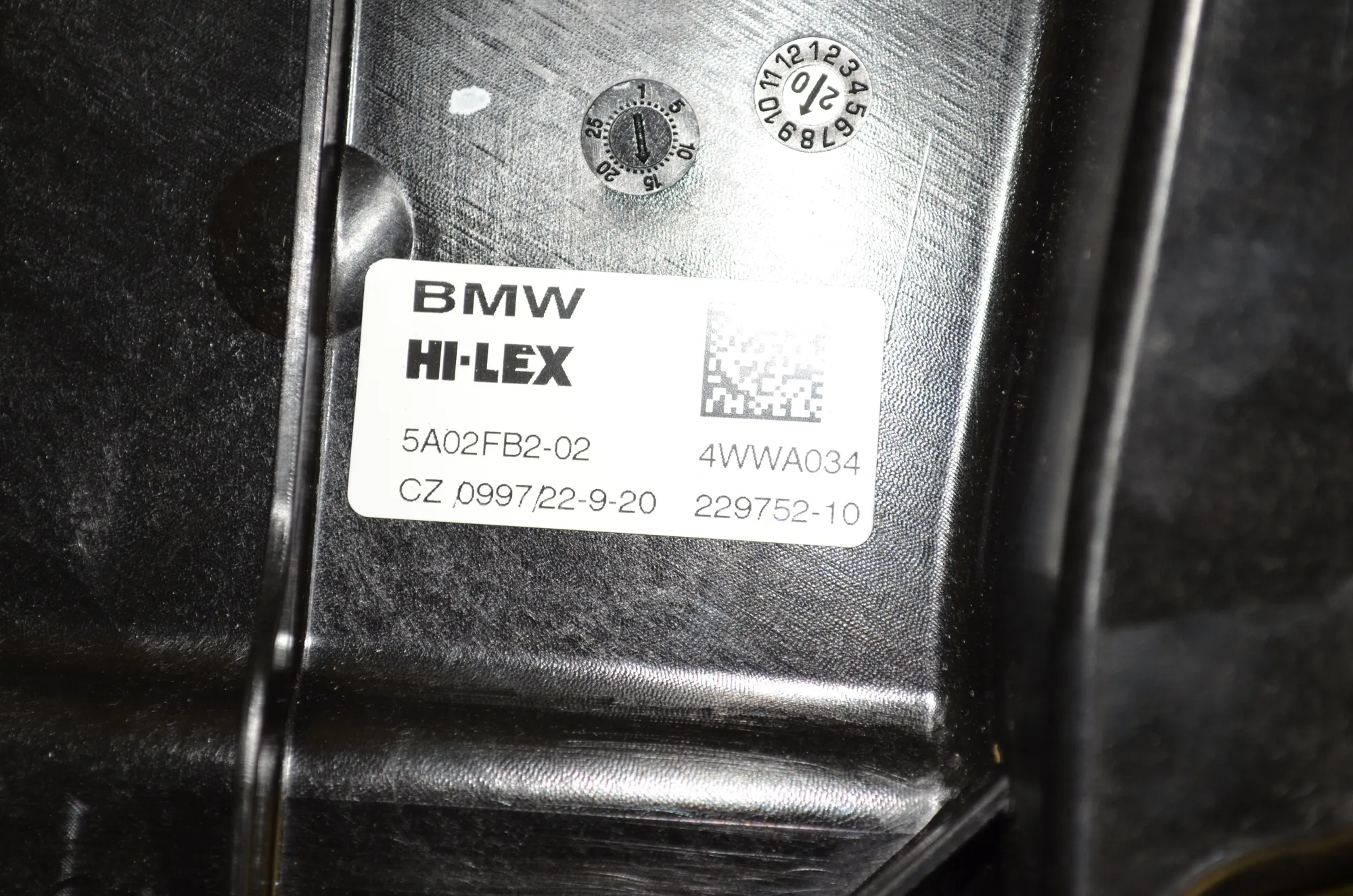 Front Left Door Window Regulator – OEM 5A02FB2 · BMW 1 (F40) (2019 - -) (F40)118d 2020 – 4