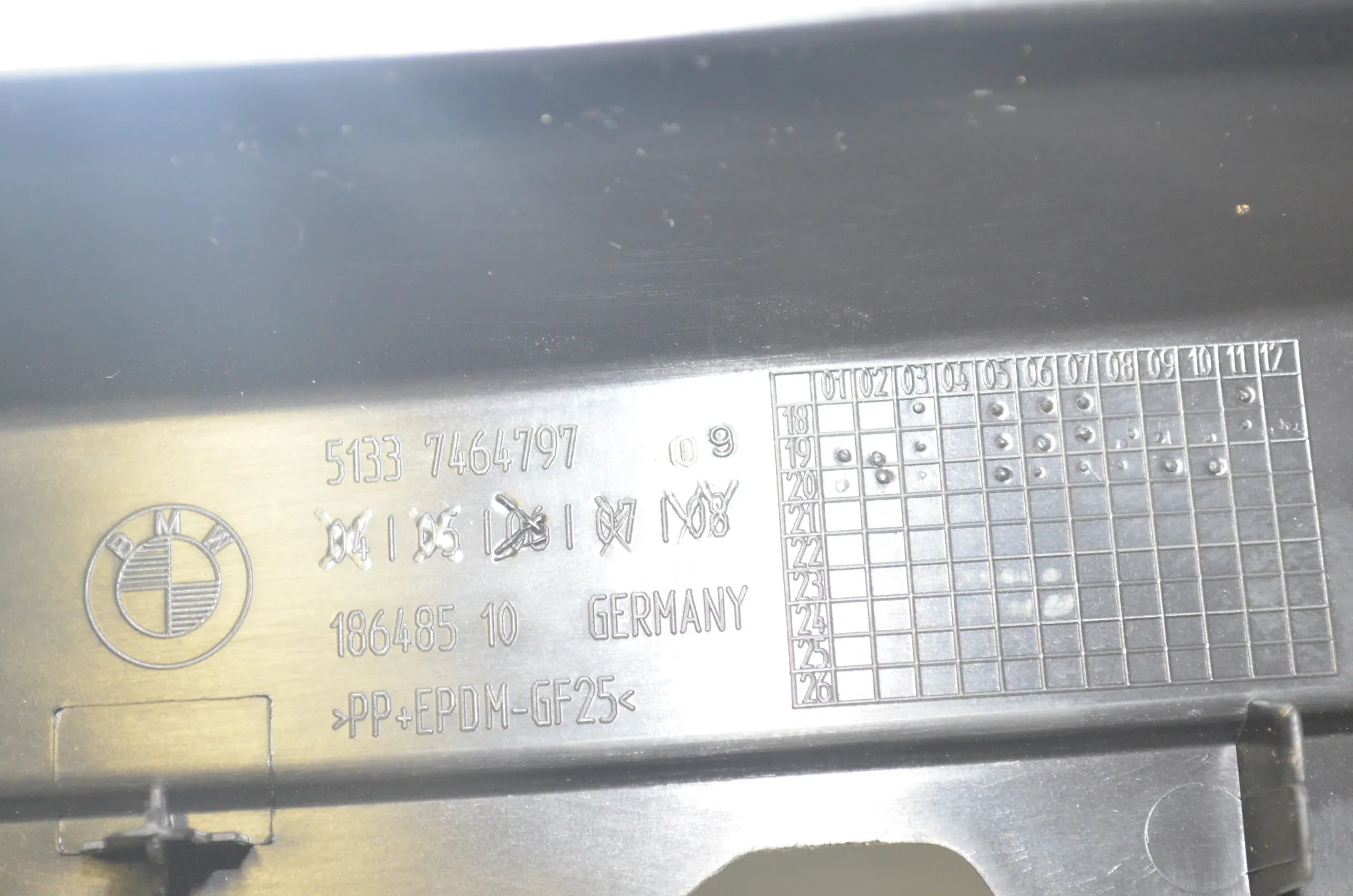 Rear Left Door Panel Trim – OEM 7464797 · BMW 1 (F40) (2019 - -) (F40)118d 2020 – 4