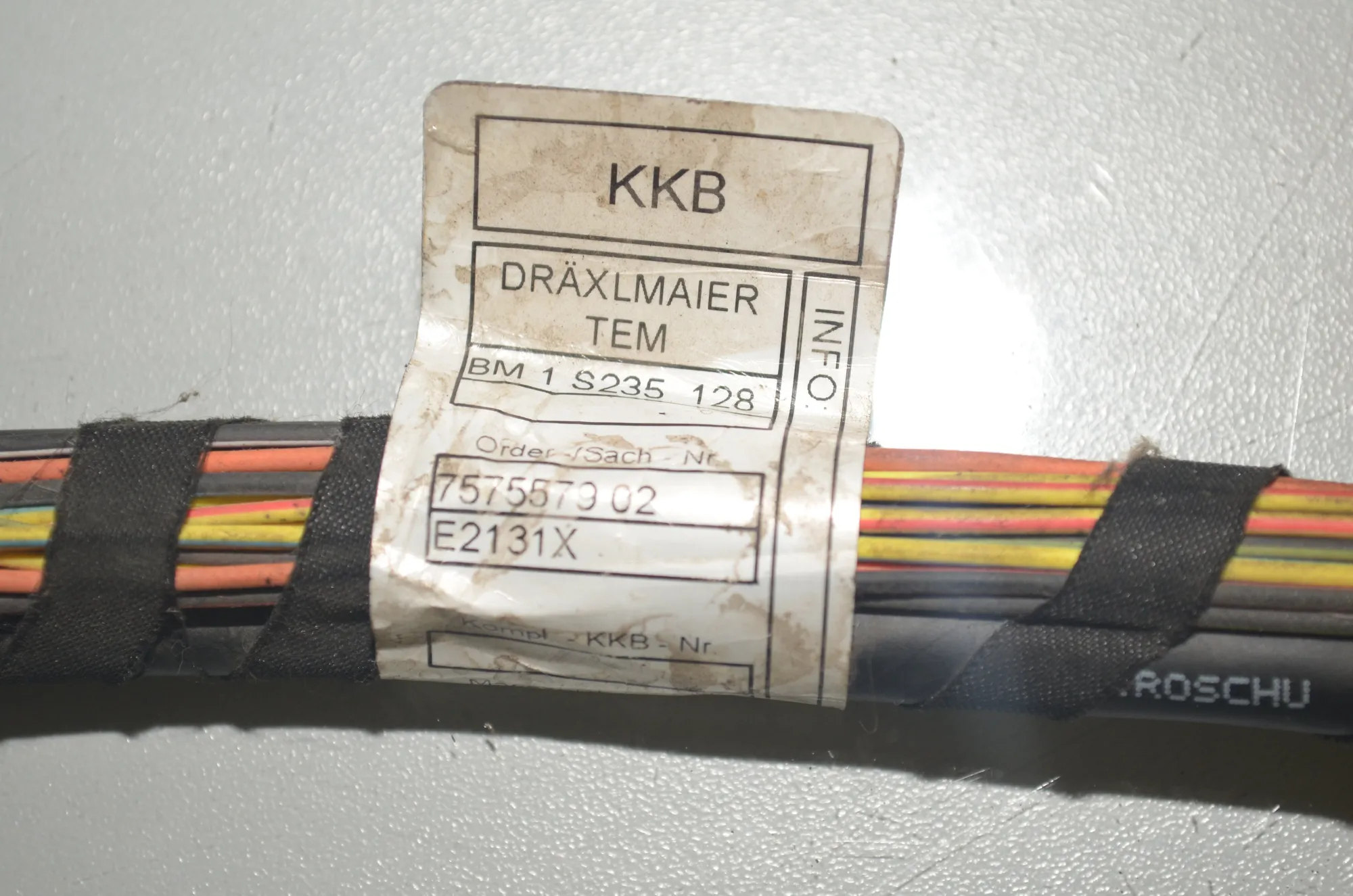 Cable Harness – OEM 7575579 · BMW X6 (E71, E72) BMW X6 (E71, E72) xDrive 35 d 2009 – 4