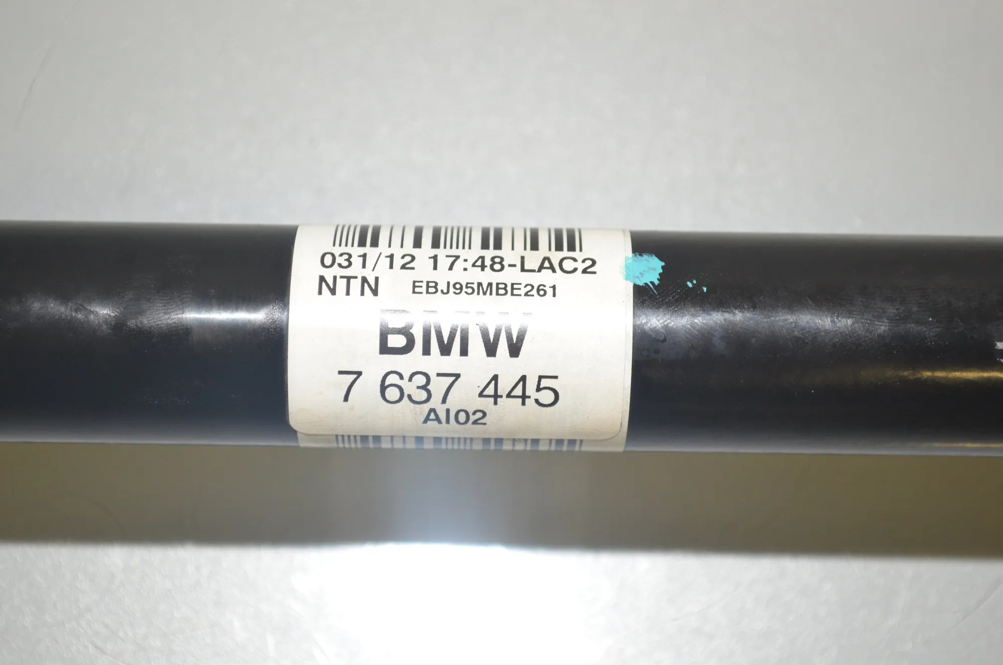 Rear Left Driveshaft – OEM 7637445 · BMW 3 (F30, F80) 328 i 2012 – 4