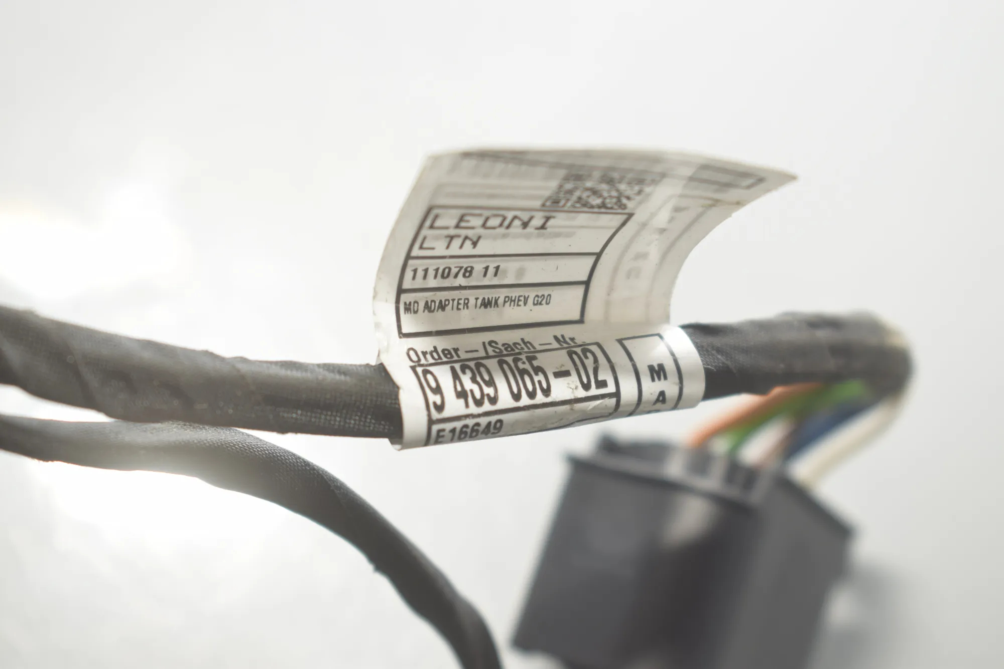 Cable Harness – OEM 9439065 · BMW 3 (G20, G28) (2018 - -) 330 e Plug-in-Hybrid 2021 – 6