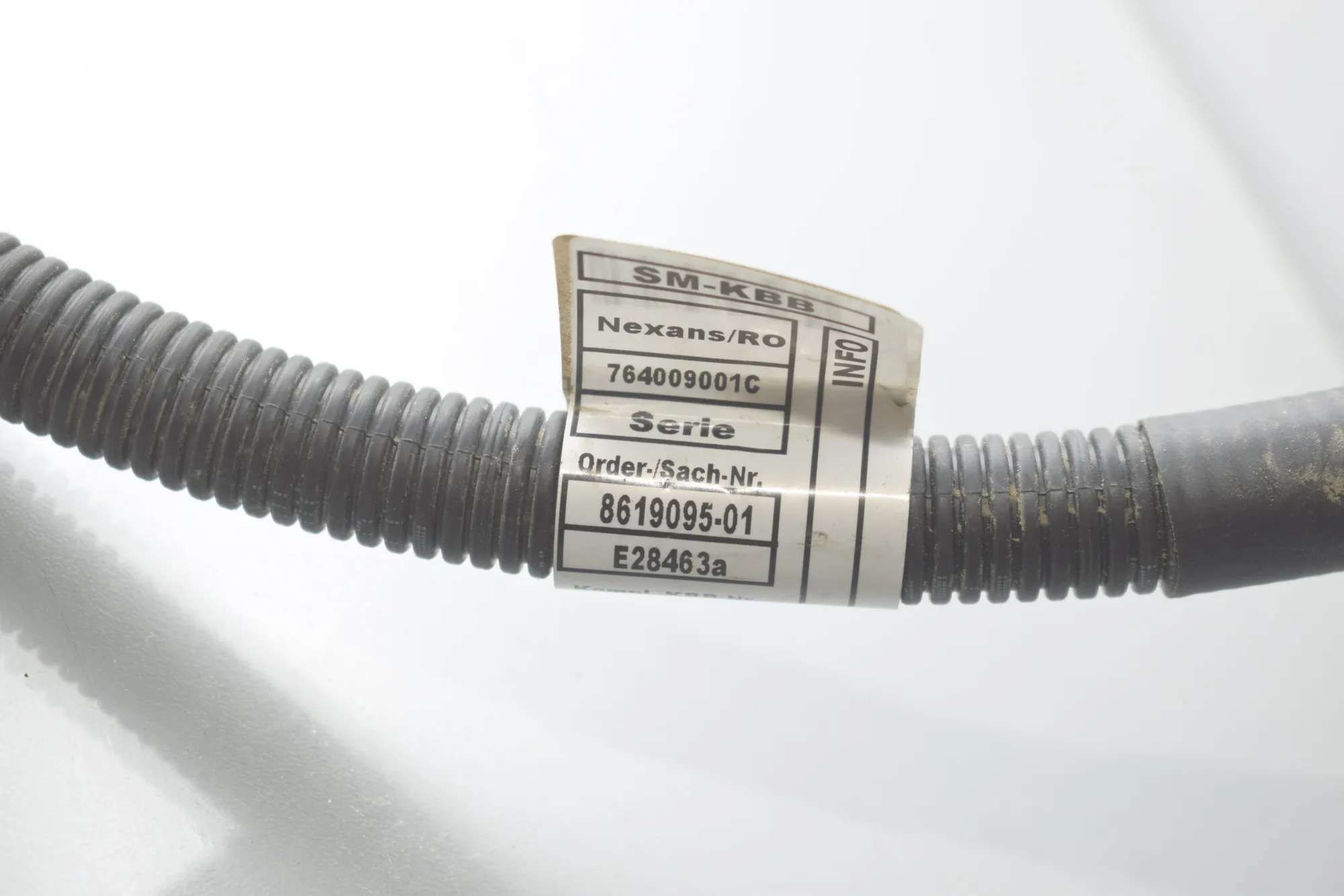 Negative Battery Cable – OEM 8619095 · BMW i3 (I01) Electric 2019 – 4
