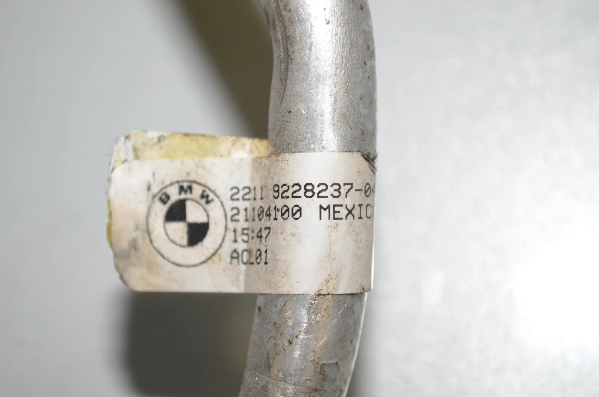A/C Air Con Hose Pipe – OEM 9228237 · BMW X3 (F25) xDrive 35 i 2011 – 4