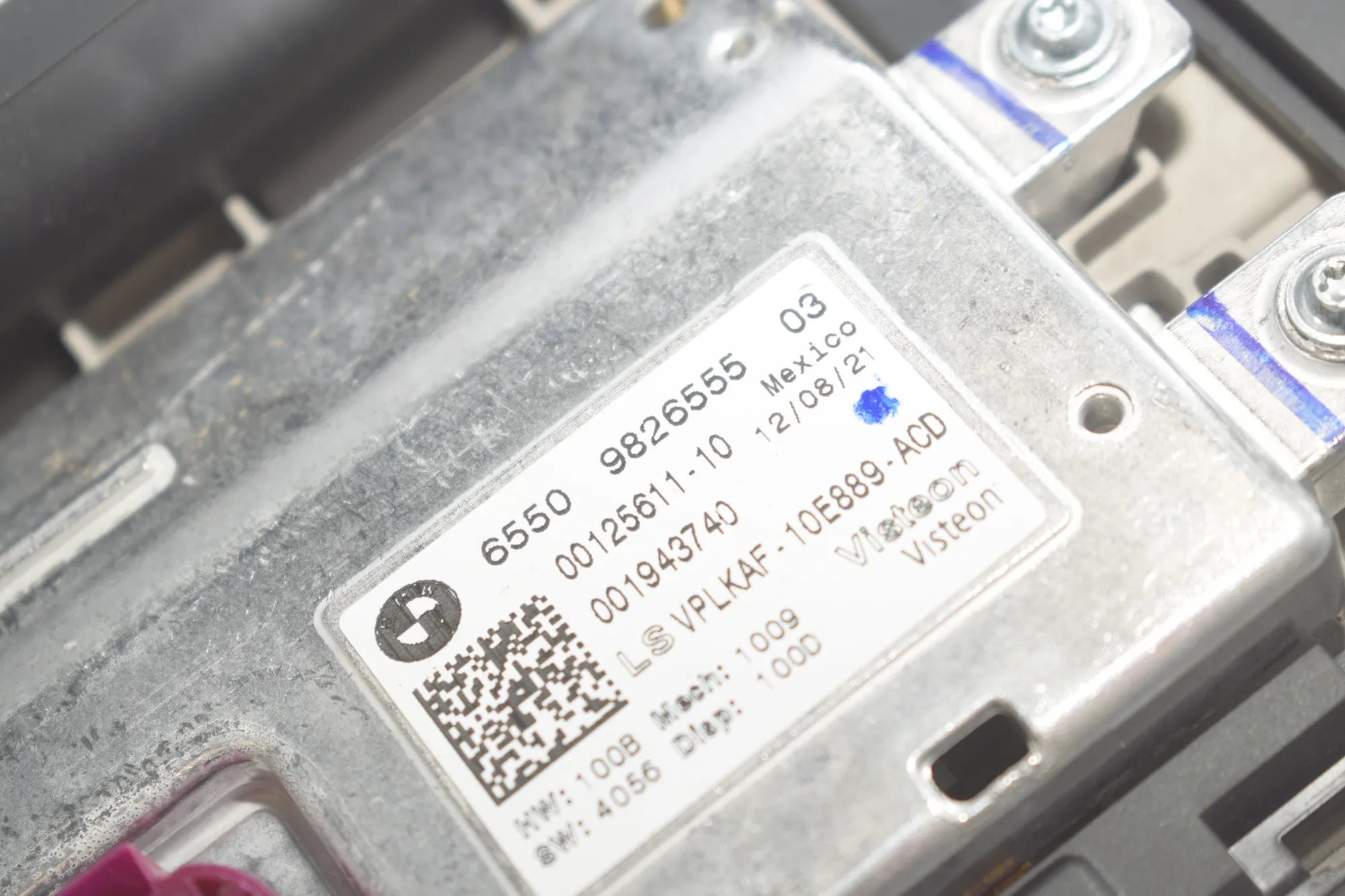 Navigation System – OEM 65509826555 · BMW 3 (G20, G28) (2018 - -) 330 e Plug-in-Hybrid 2021 – 8