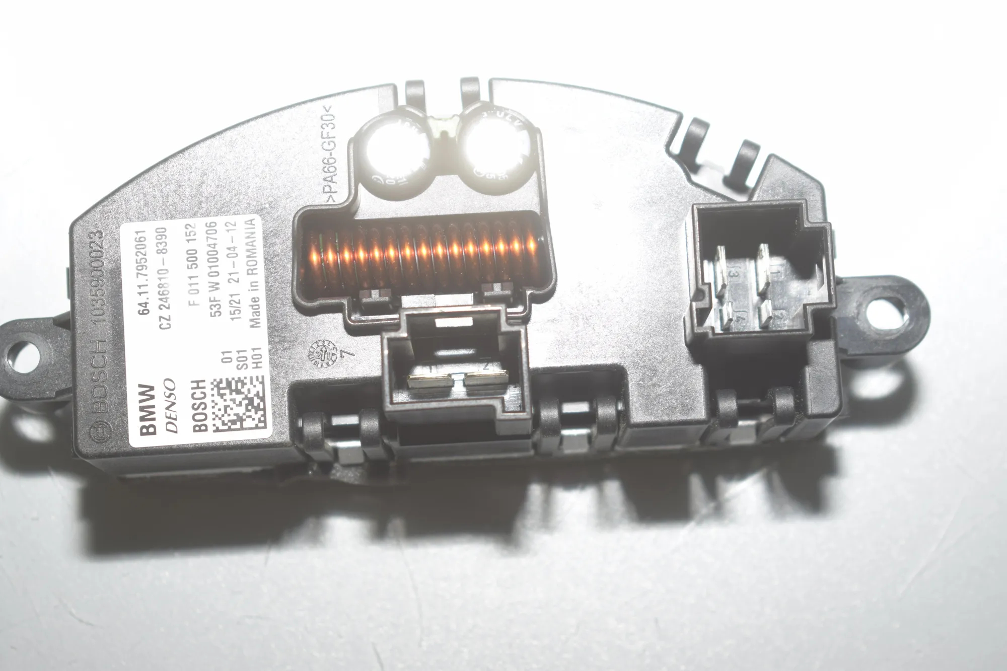 Interior Heater Resistor – OEM 7952061 · BMW i3 (I01) Electric 2019 – 4