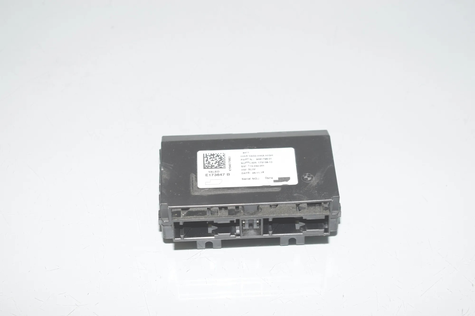 Other Control Units – OEM 9461798 · BMW i3 (I01) Electric 2019