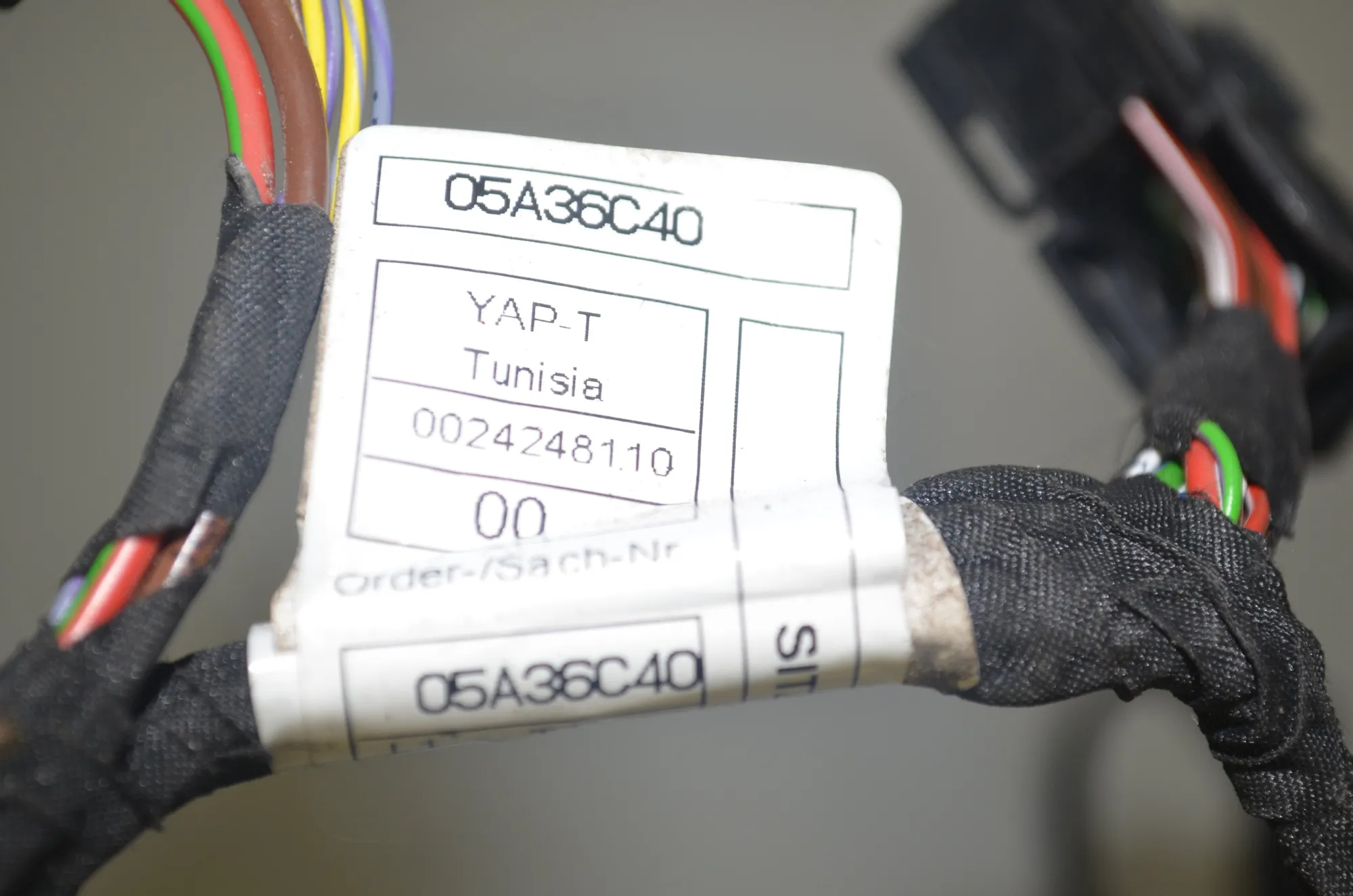 Seat Wiring Loom – OEM 05A36C40 · BMW iX (I20) BMW iX (I20) M60 2023 – 4