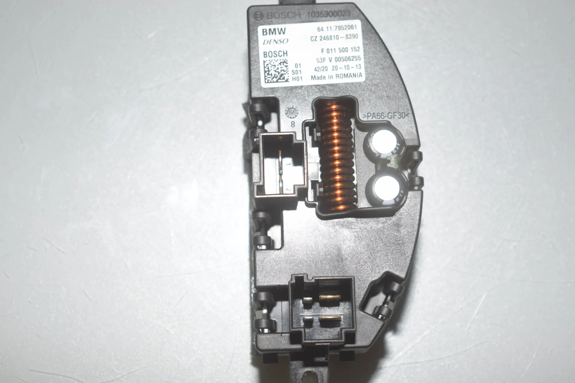 Interior Heater Resistor – OEM 7952061 · BMW 2 Gran Tourer (F46) 220 d xDrive 2020 – 4