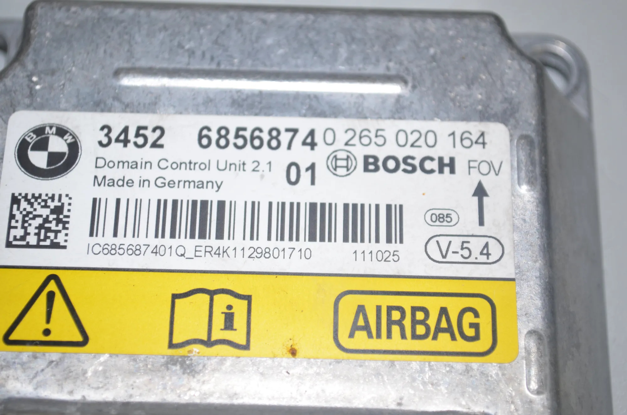 Distance Radar Sensor – OEM 6854995 · BMW 5 Touring (F11) 535 d xDrive 2011 – 10