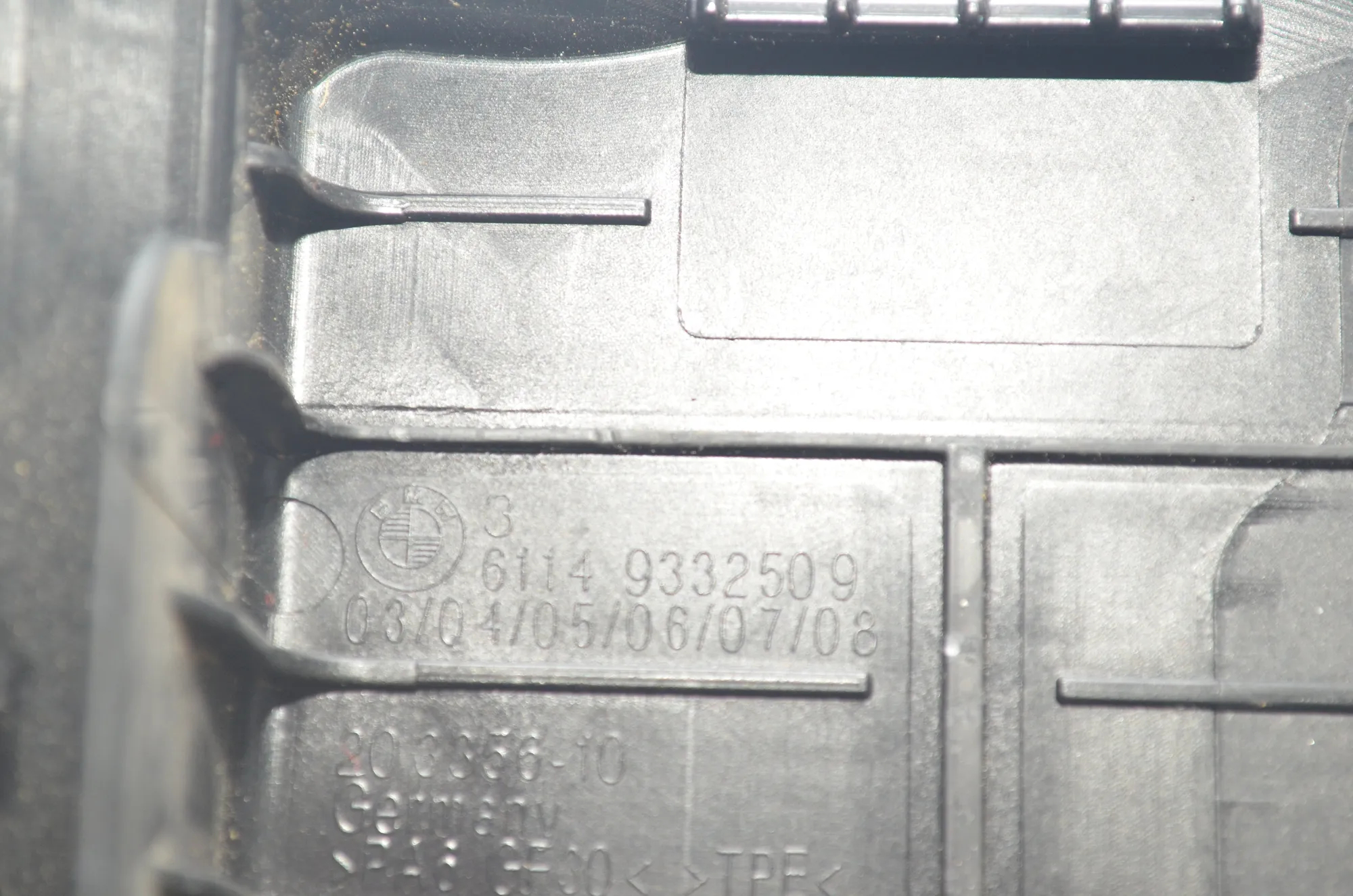 Bracket – OEM 9332509 · BMW 2 Gran Tourer (F46) 220 d xDrive 2020 – 4