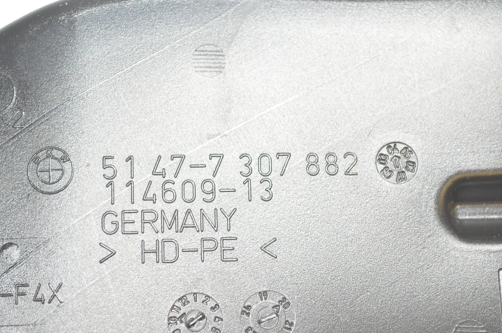 Interior Air Duct Channel – OEM 7307882 · BMW 2 Gran Tourer (F46) 220 d xDrive 2020 – 4